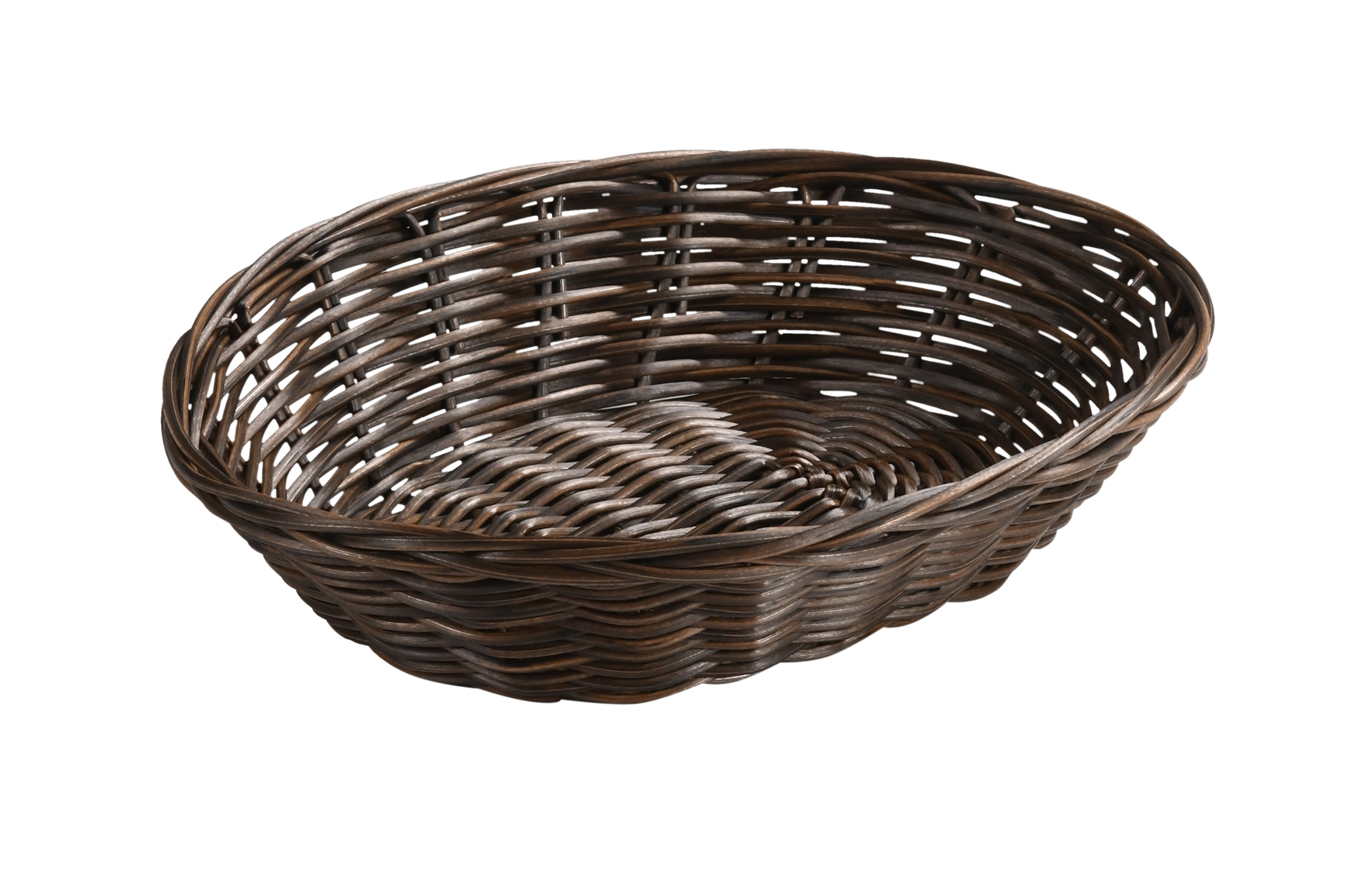 Kesper Brot- und Obskorb, Kunststoff, braun, 24 x 20 cm, Höhe: 6 cm Kesper Brot- und Obskorb, Kunststoff, braun, 24 x 20 cm, Höhe: 6 cm