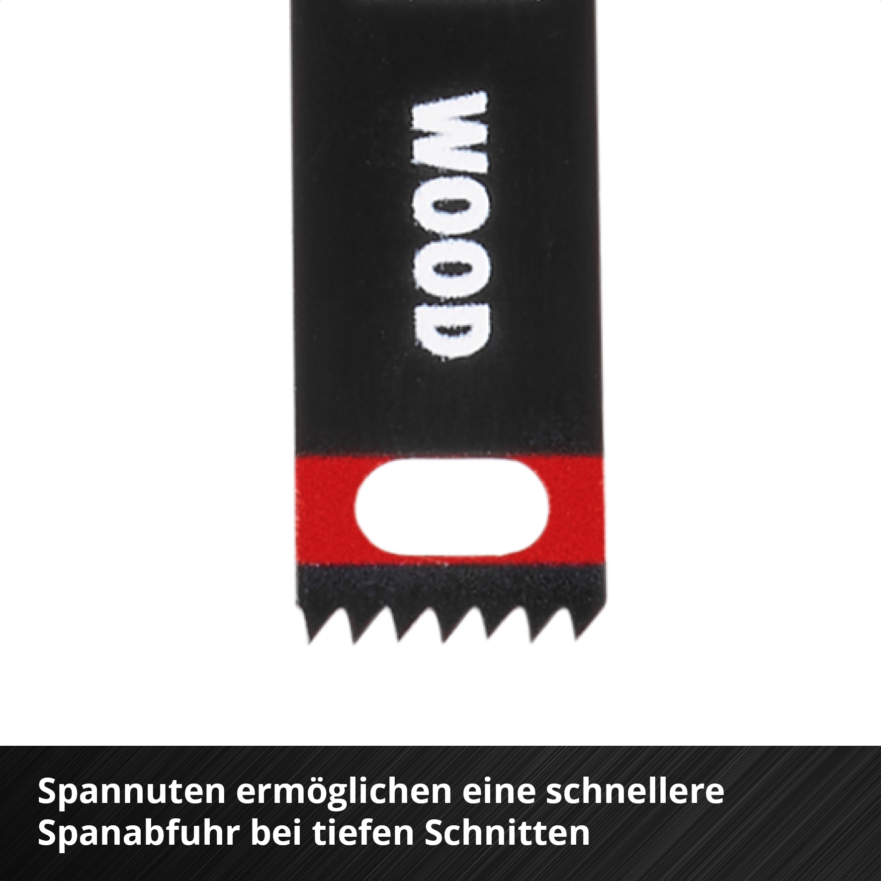 Einhell HCS-Tauchsägeblatt mit Universalaufnahme, gerade, 10 x 42 mm