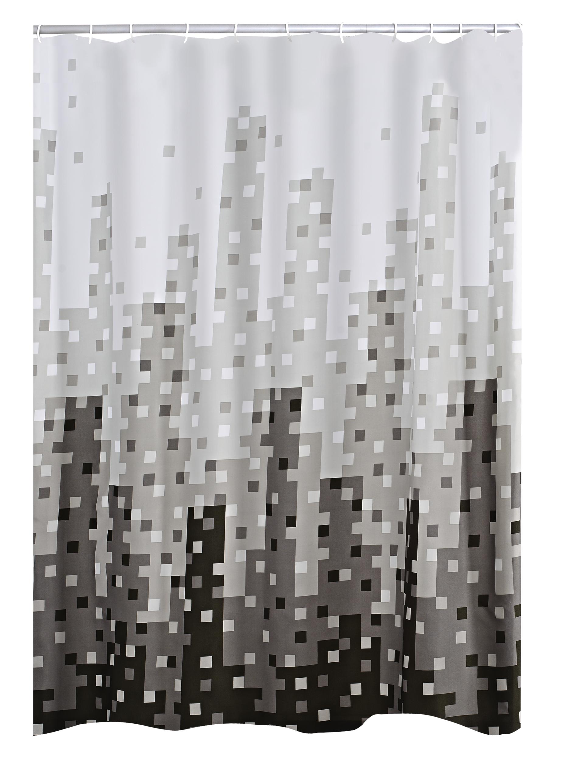 383274-1   TEXTIL-DUSCHVORHANG  180X200 CM  SKYLINE