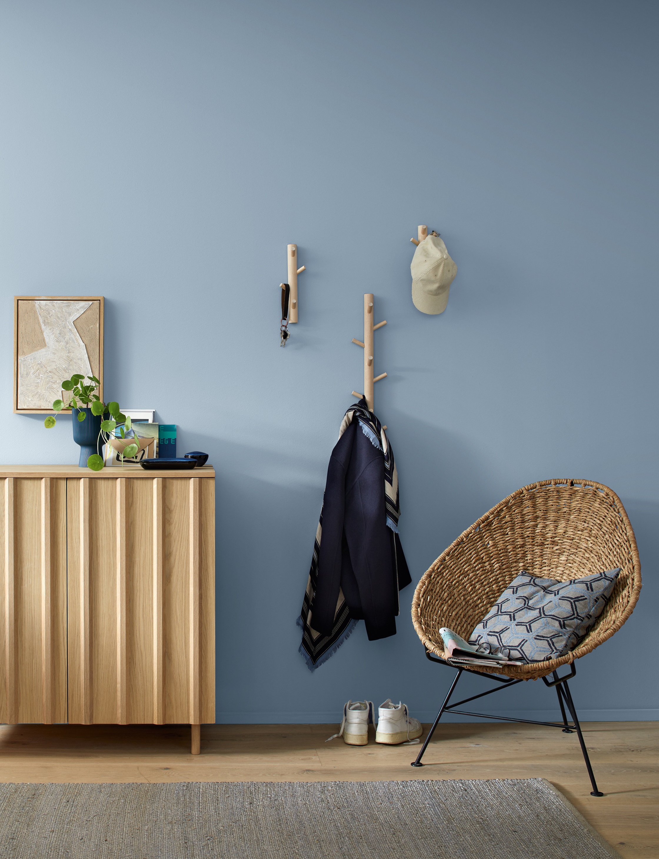 Alpina Pure Farben Rauchblau, 2,5 Liter