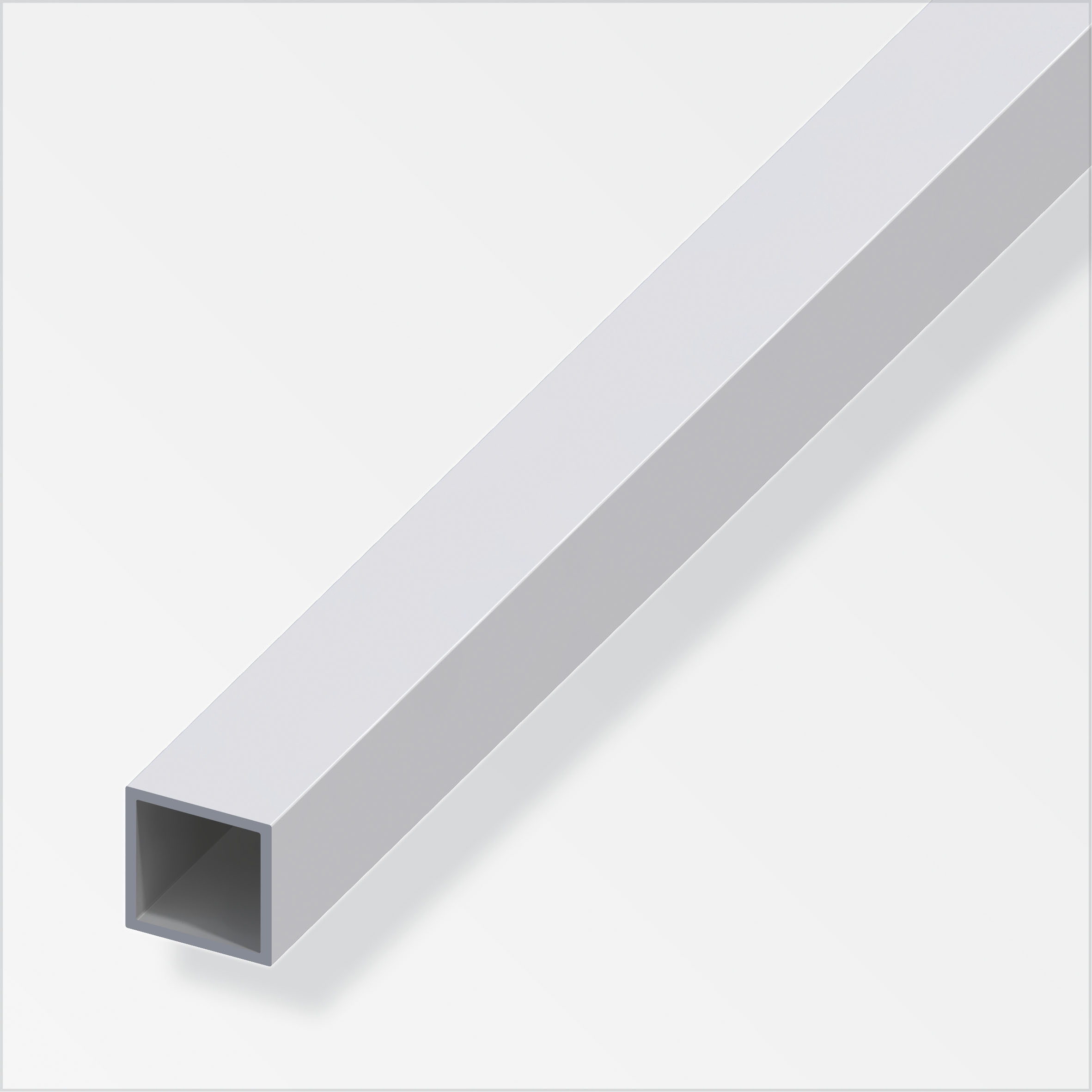 123355_Quadratrohr Alfer Vierkantrohr 15 x 15 x 1 mm, silber