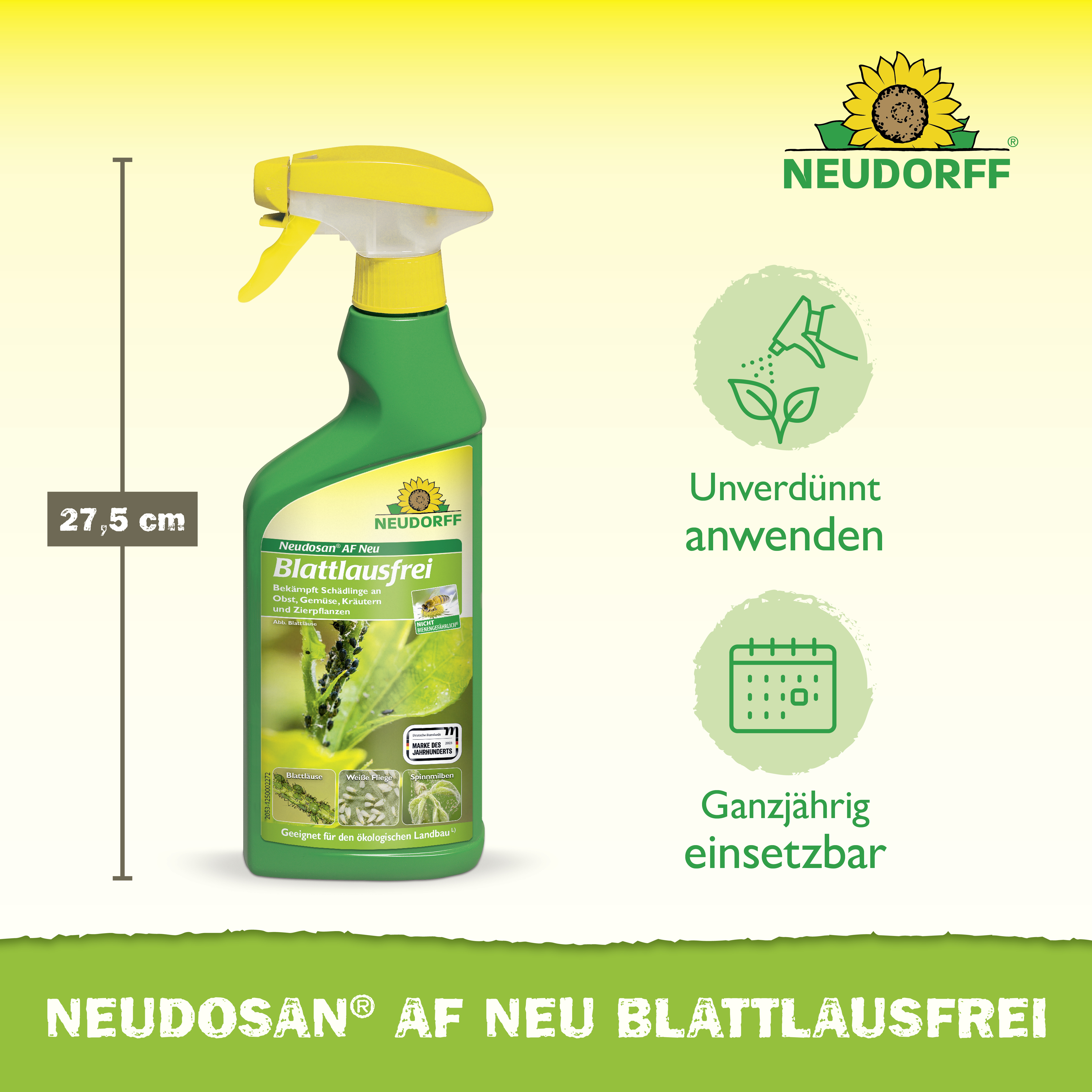 Neudorff Neudosan AF Neu Blattlausfrei, 500 ml