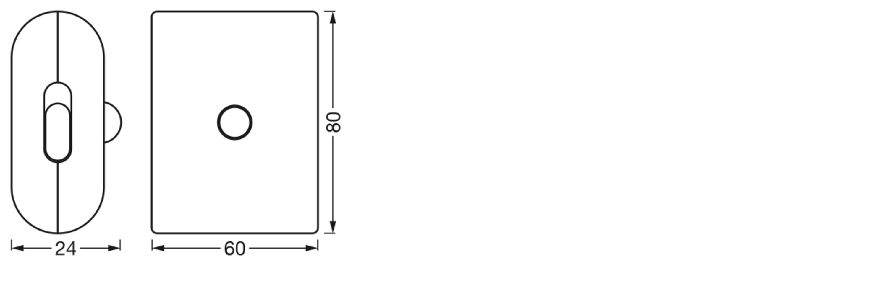 Ledvance Nachtlicht Sensor batteriebetrieben, warmweiß