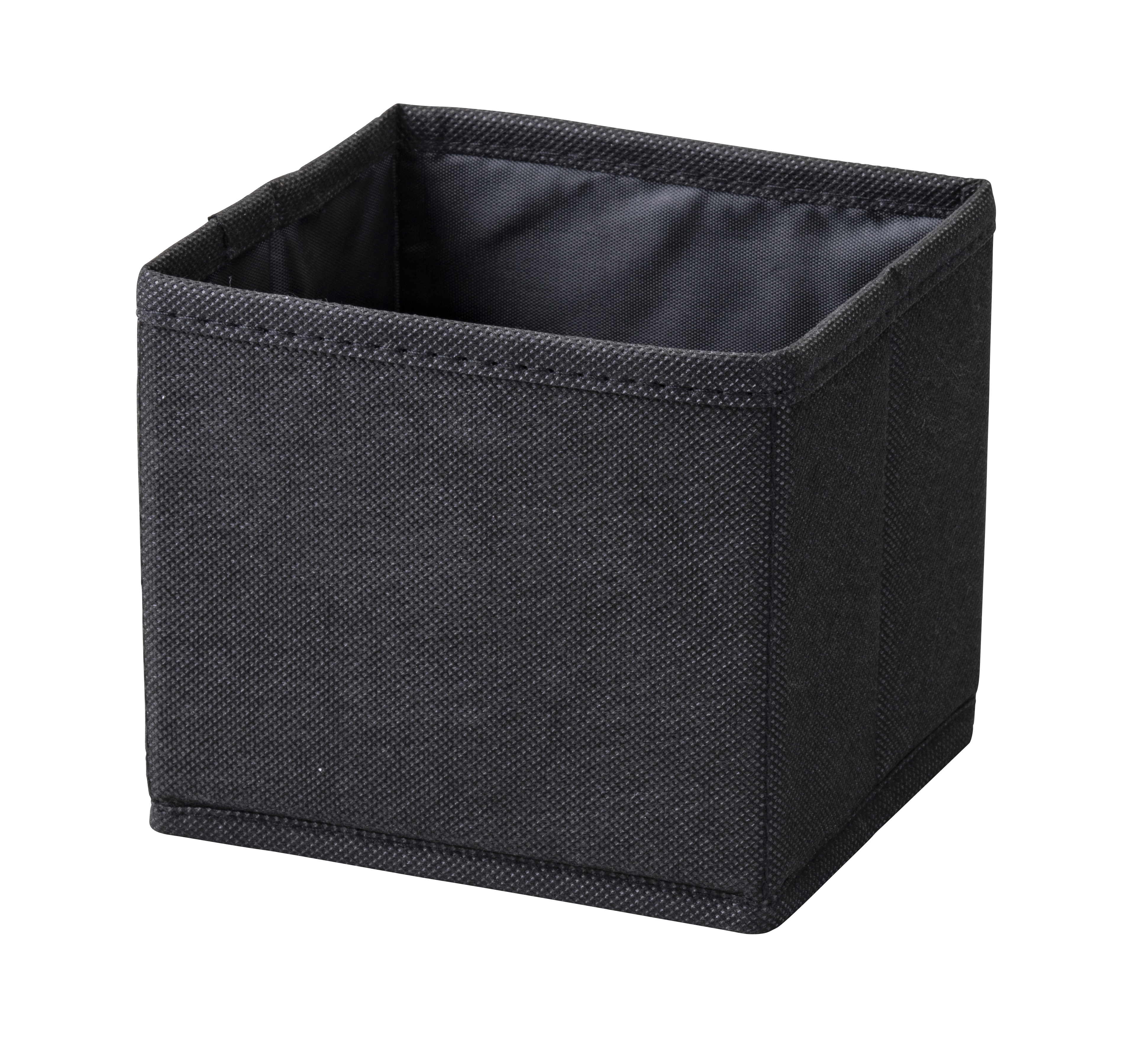 Fackelmann Körbchen, Stoff, schwarz