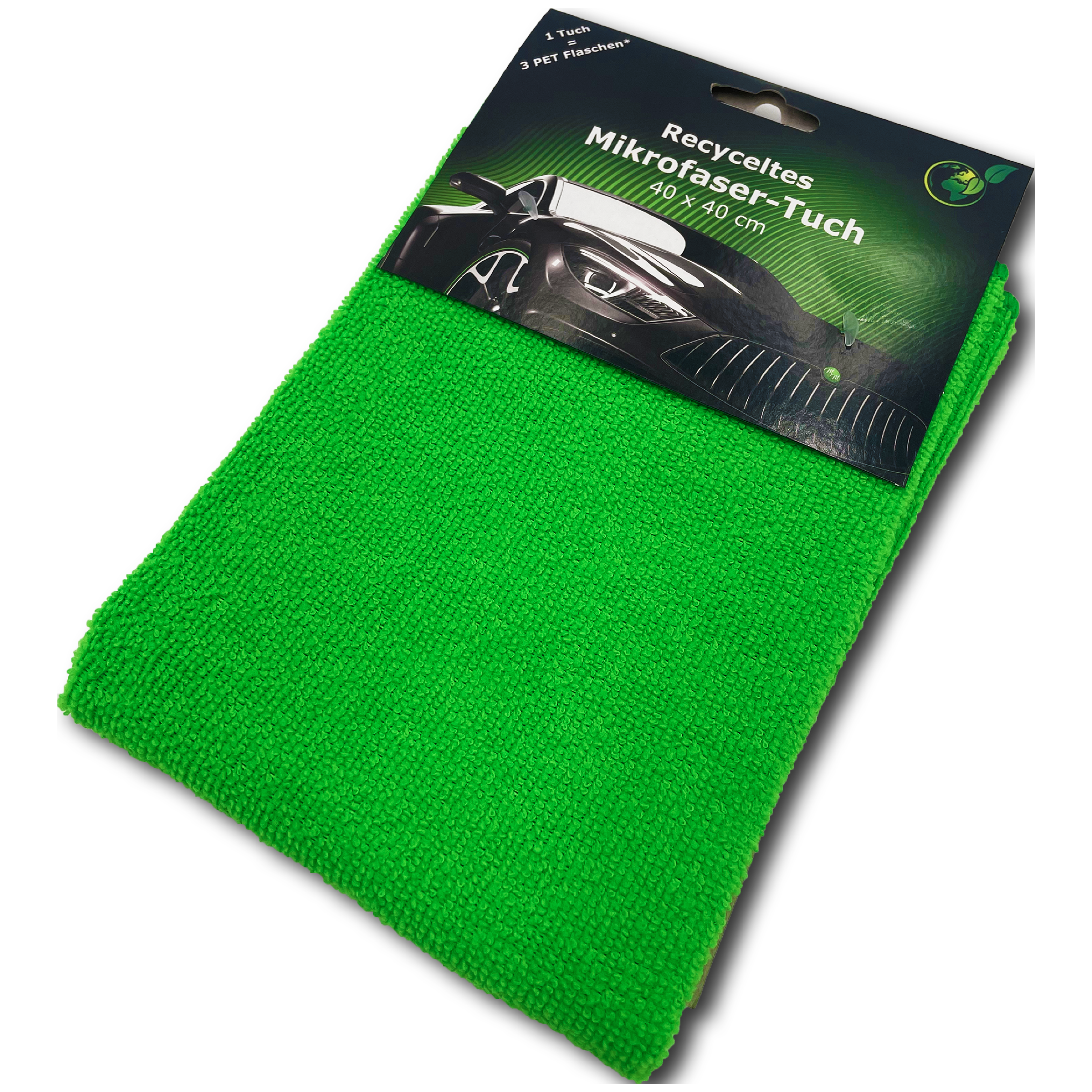 Recyceltes Mikrofaser-Tuch