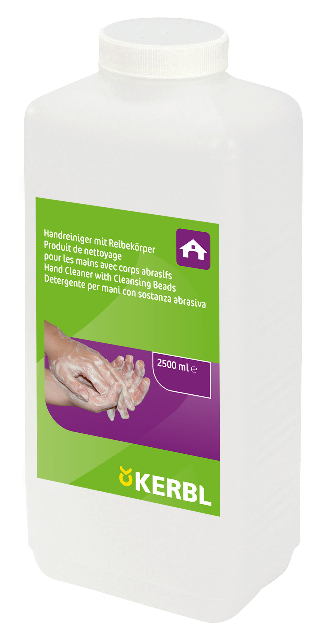 Kerbl Handreiniger mit Reibekörpern aus der Natur, 2500 ml