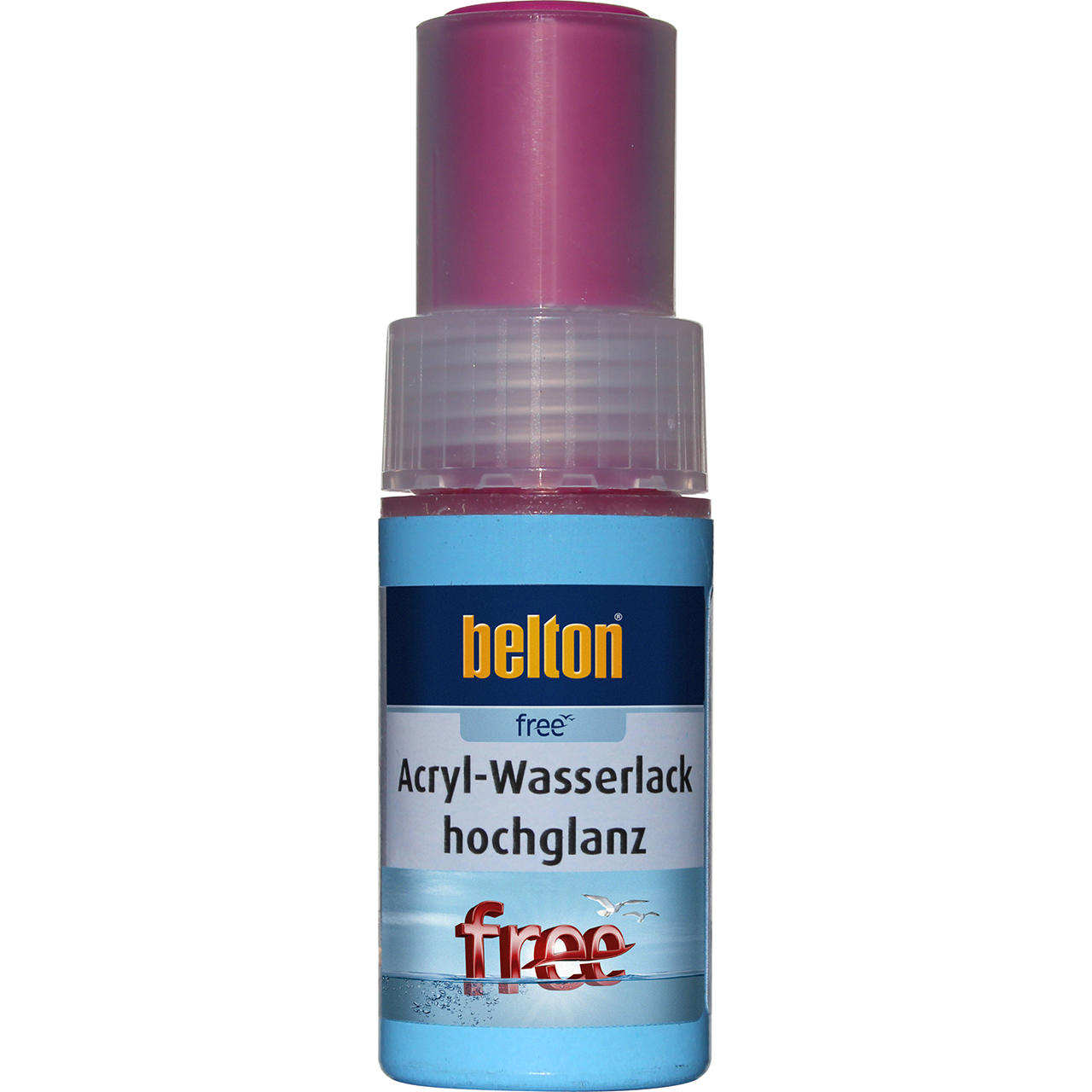 belton Acryl-Wasserlack verkehrspurpur hochglanz, 9ml