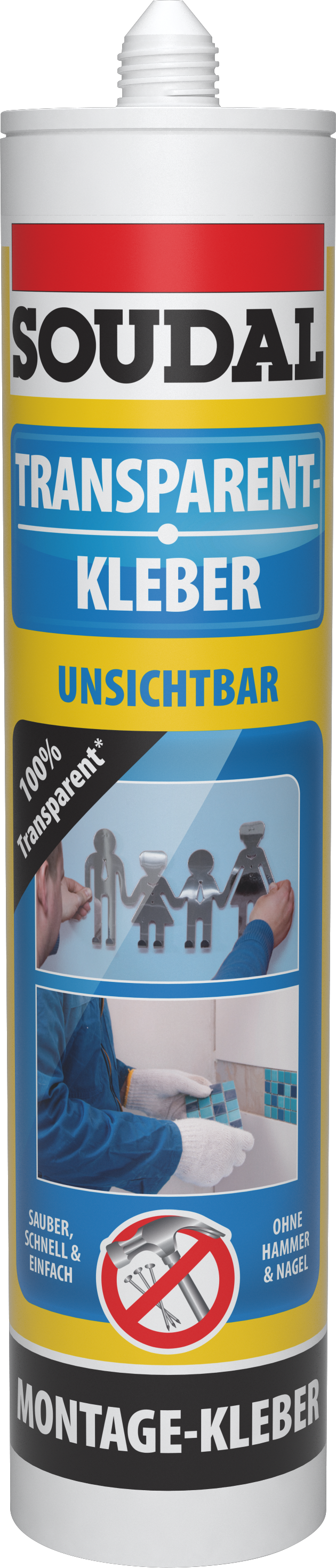 Soudal Transparent-Kleber, 310 g Soudal Transparent-Kleber, 310 g