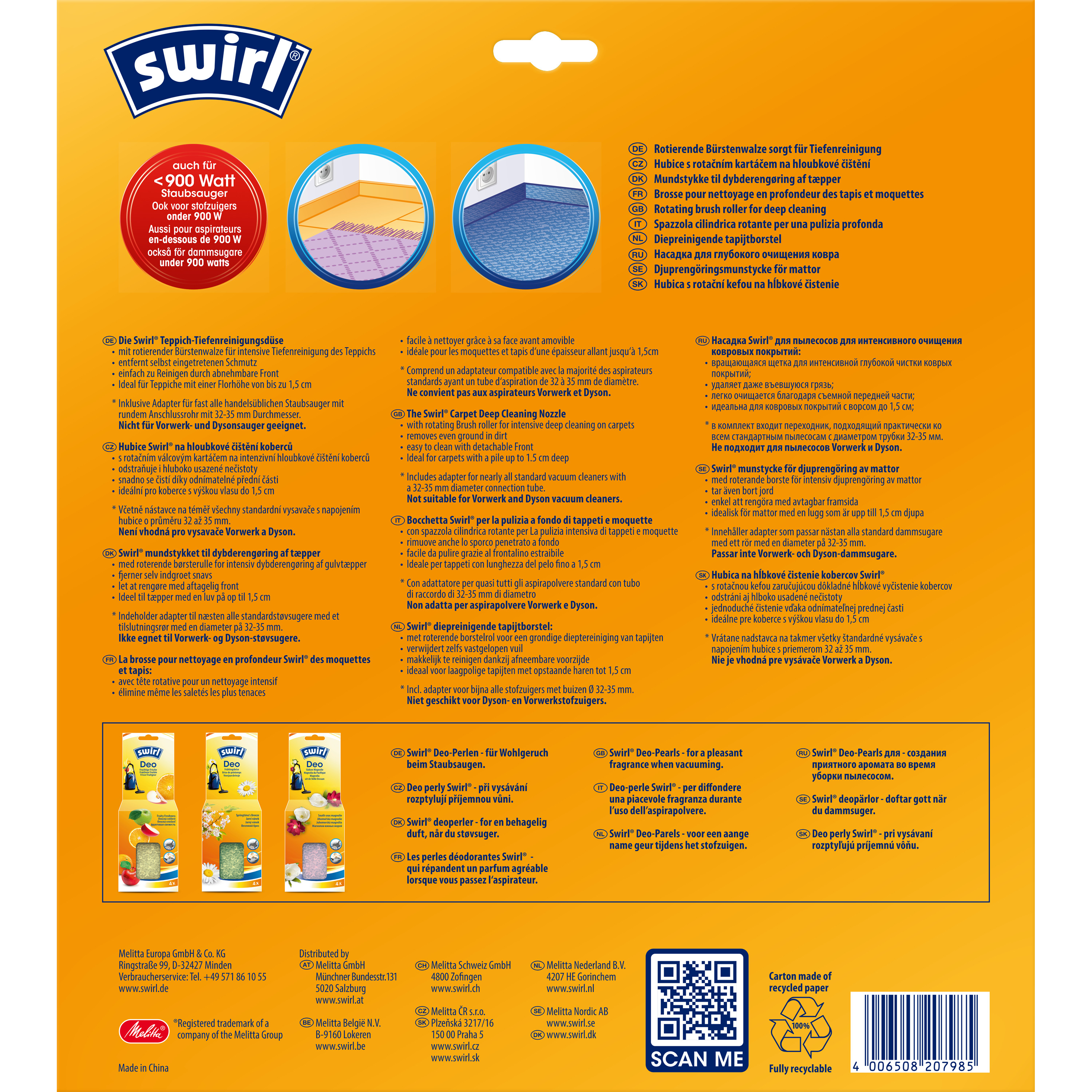 Swirl® Teppich-Tiefenreinigungsdüse Swirl® Teppich-Tiefenreinigungsdüse