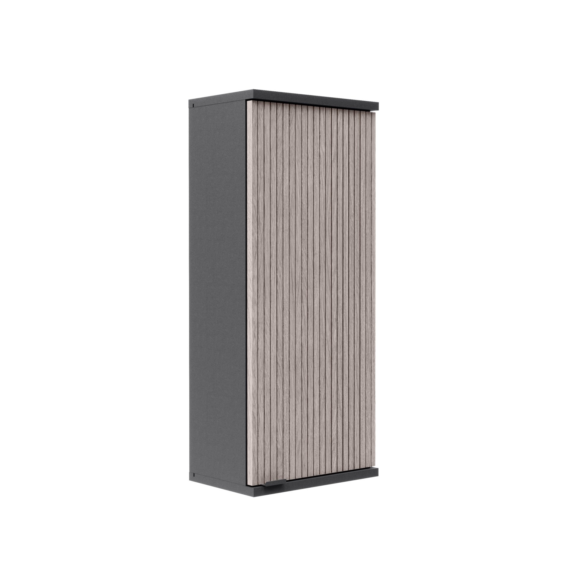 Badmobil LUCCA Hängeschrank, 301 x 713 x 200 mm, Anthrazit