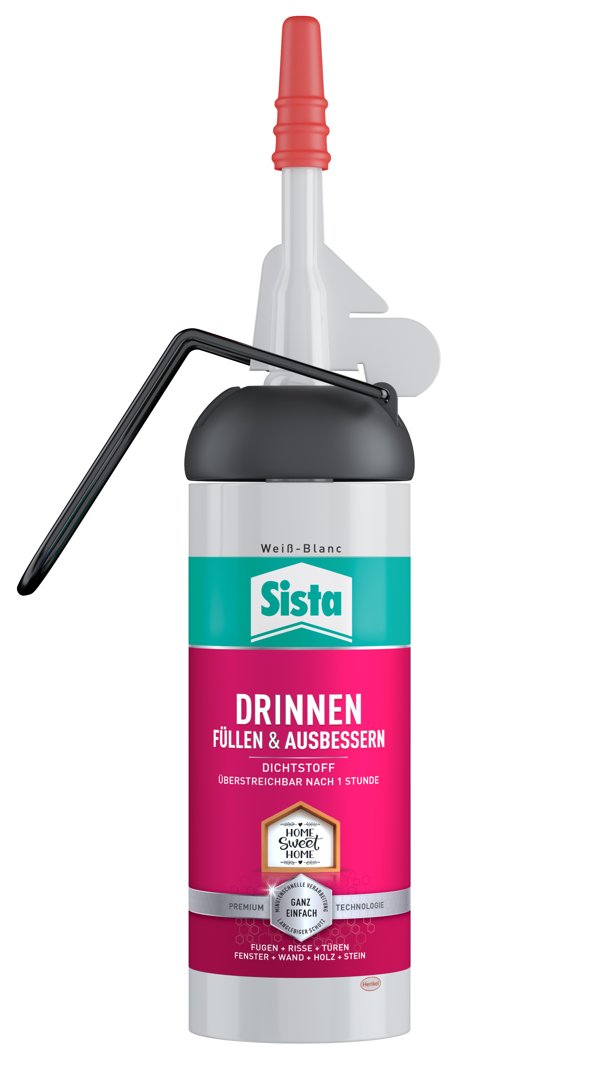 4057278009156 Sista Silikon Drinnen, weiß