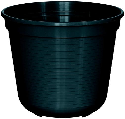 527379-80602838-L BLUMENTOPF STANDARD 28CM ANTHRAZIT GELI