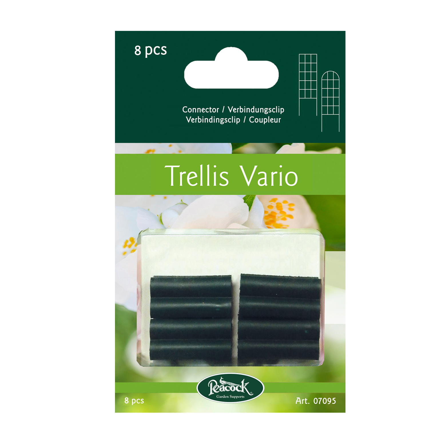 0702633070954Ur2ZNAgup1c9Z Verbindungsclip Rankspalier