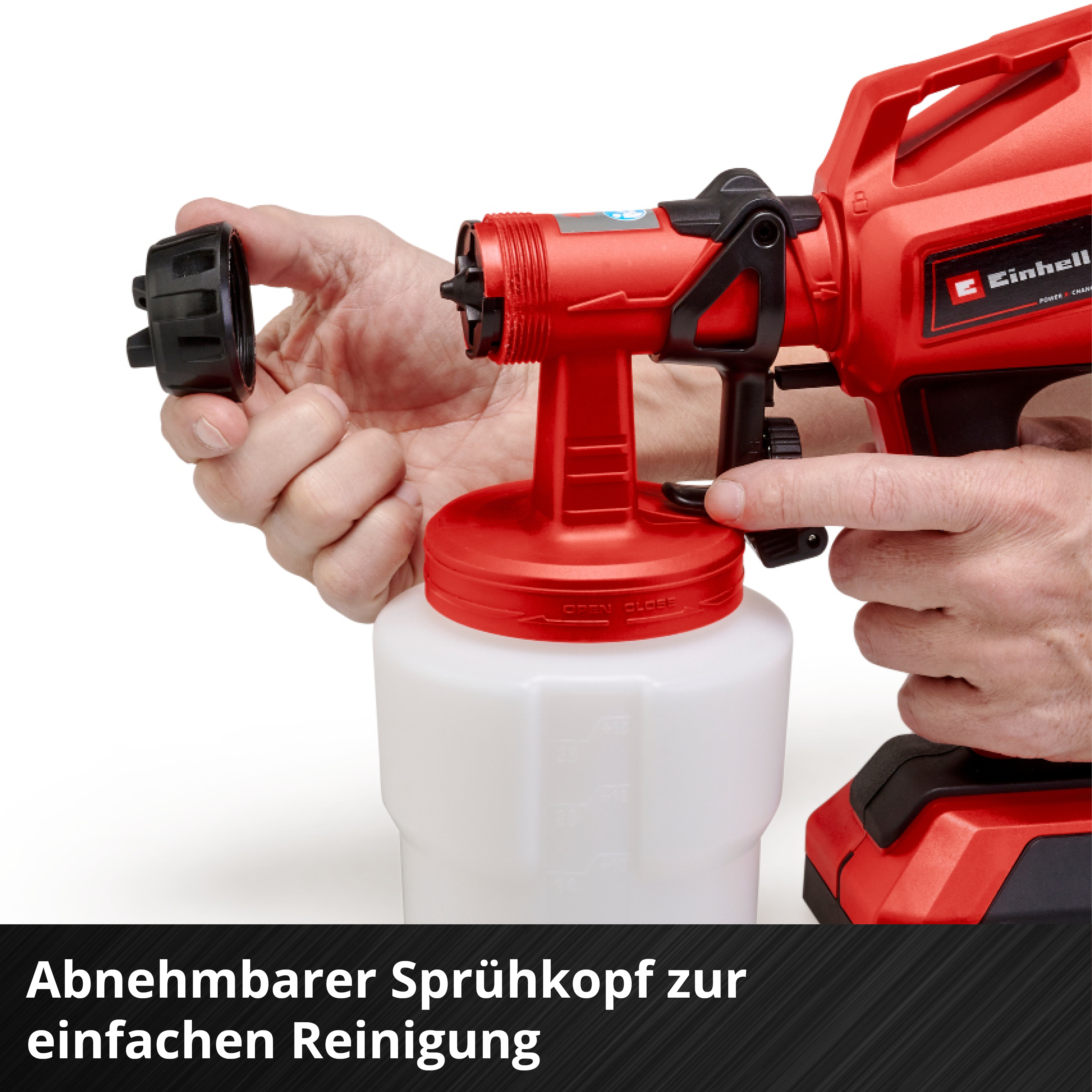 Einhell Akku-Farbsprühsystem TC-SY 18/60 Li-Solo