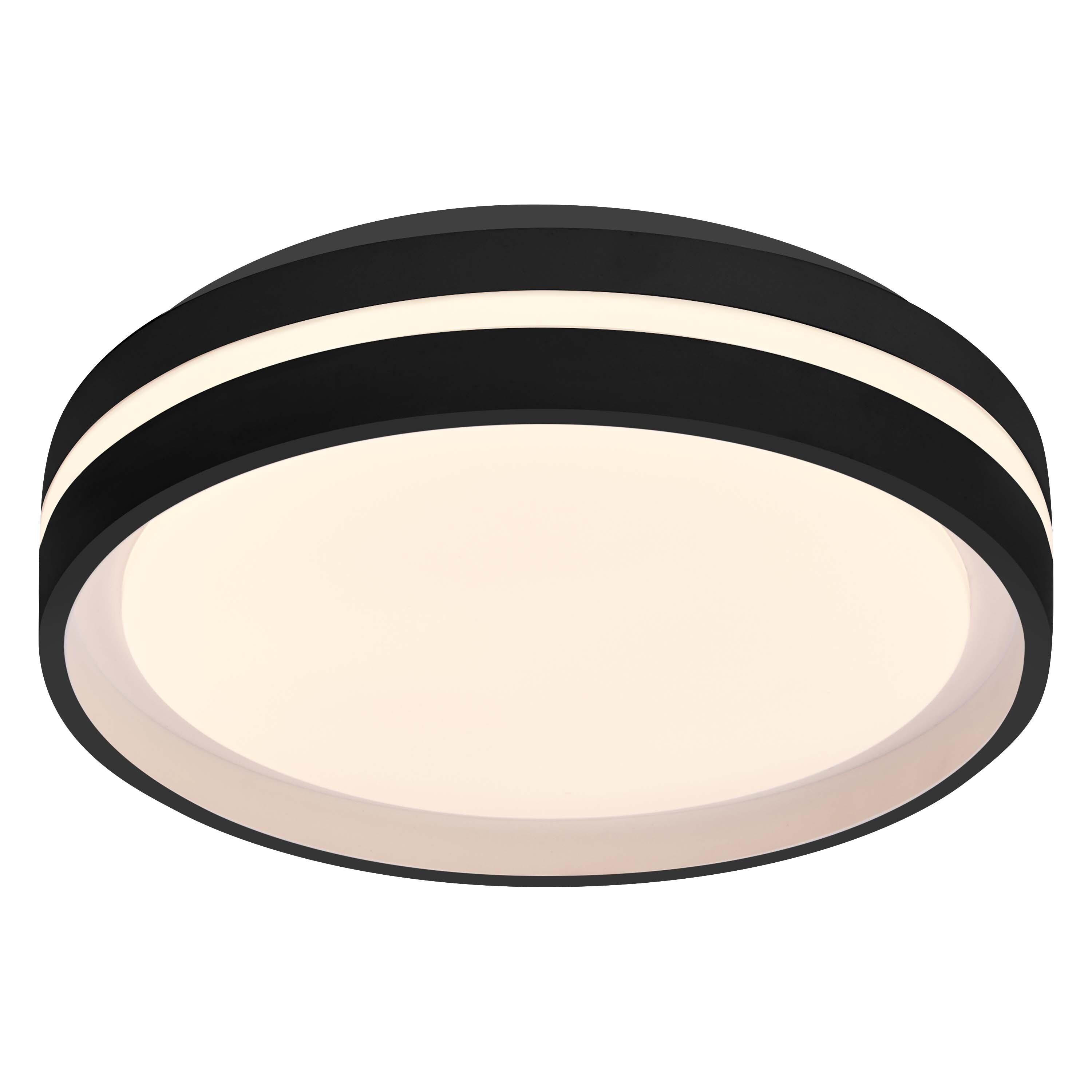 Osram Led Deckenleuchte "Orbis Noemi", 285 mm, 16W, 830, schwarz