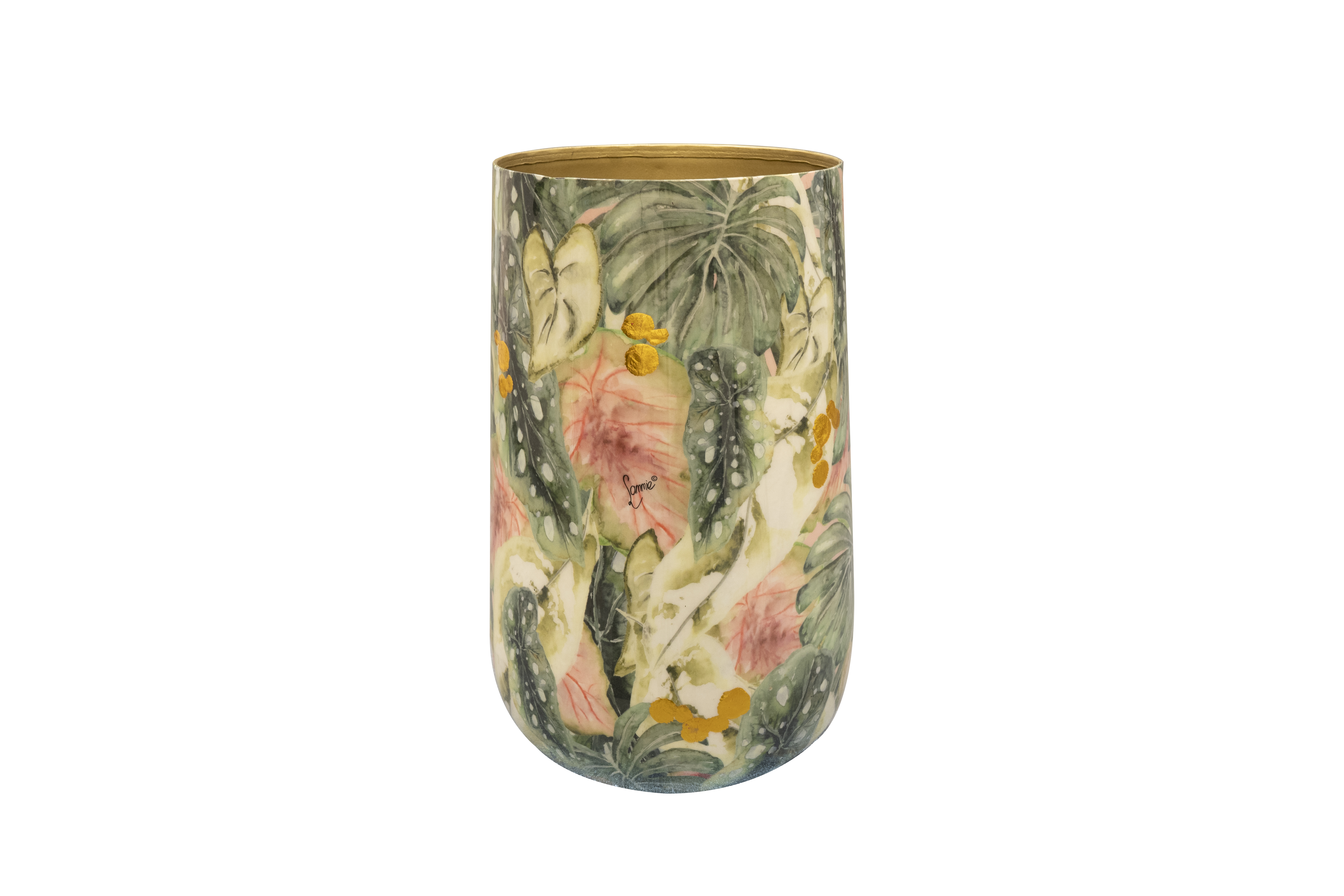 TS Vase Monstera mystery, Ø16 H26