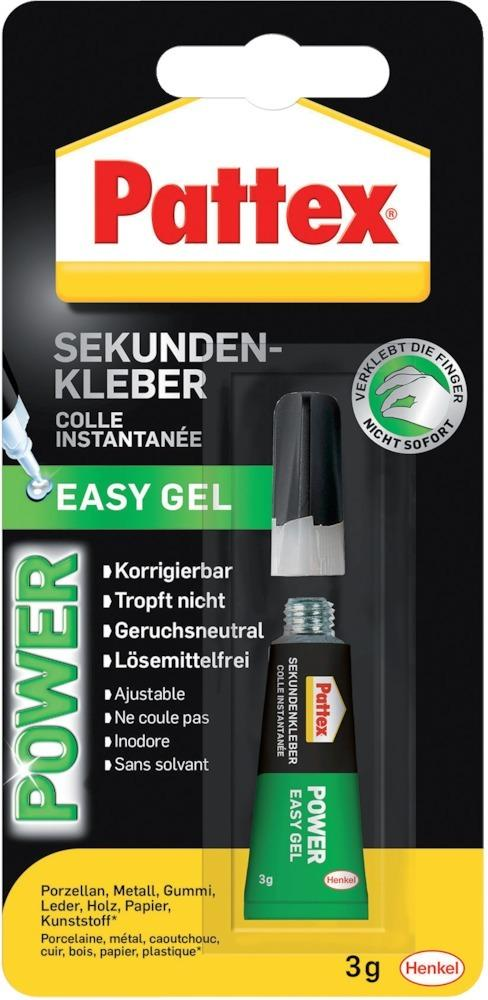 4015000415026_PSP2H Pattex Sekundenkleber Power Easy Gel, 3 g