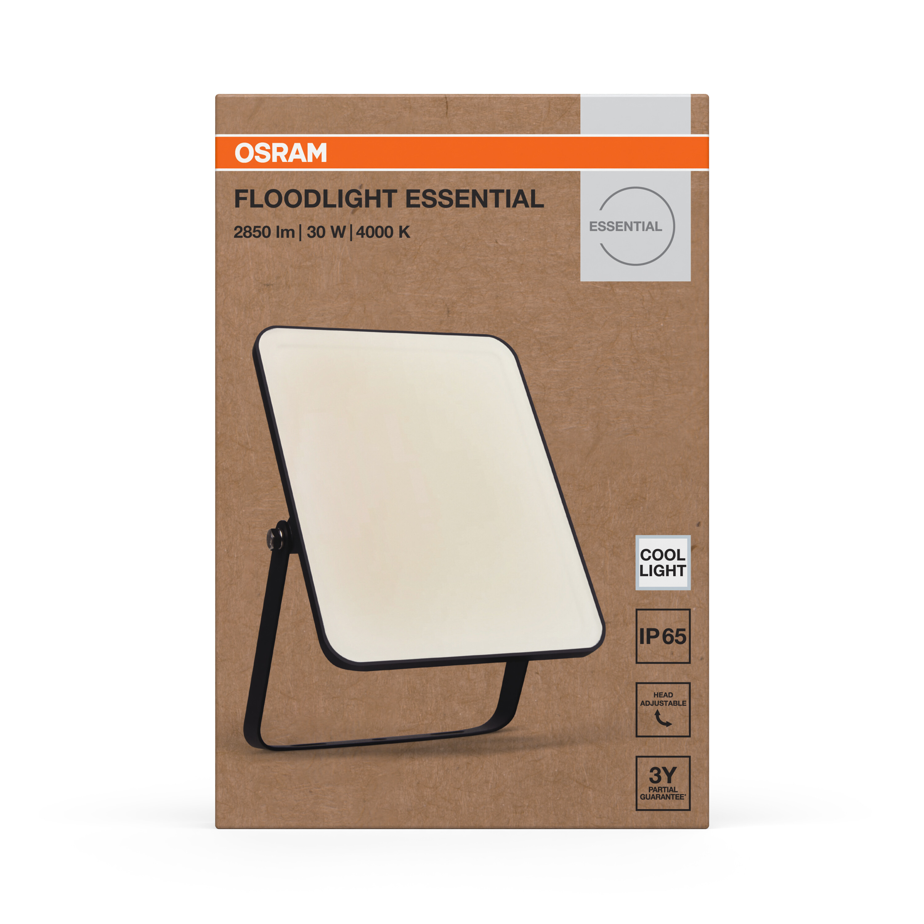 Osram Flutlicht Essential Strahler, 30W, schwarz
