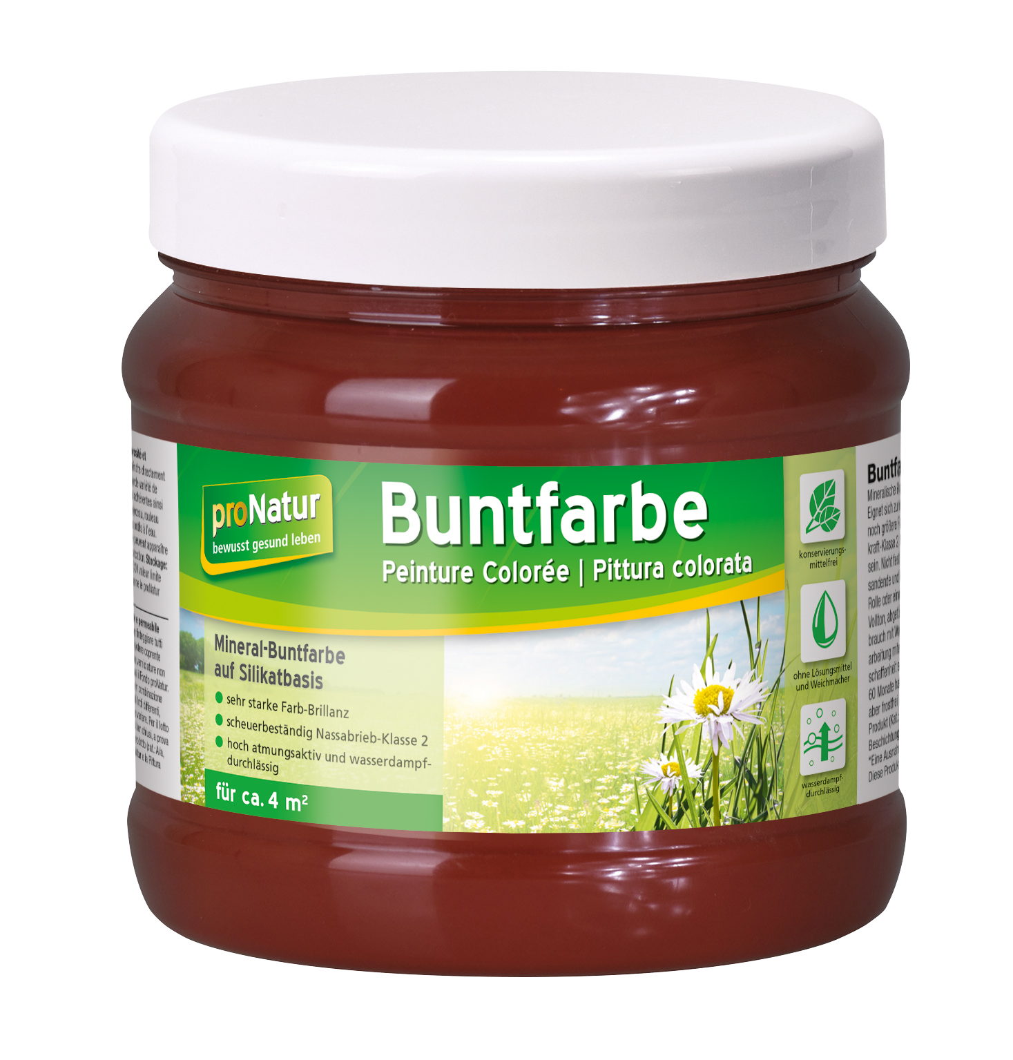 4016215107478 proNatur Buntfarbe wilder Wein, 750 ml