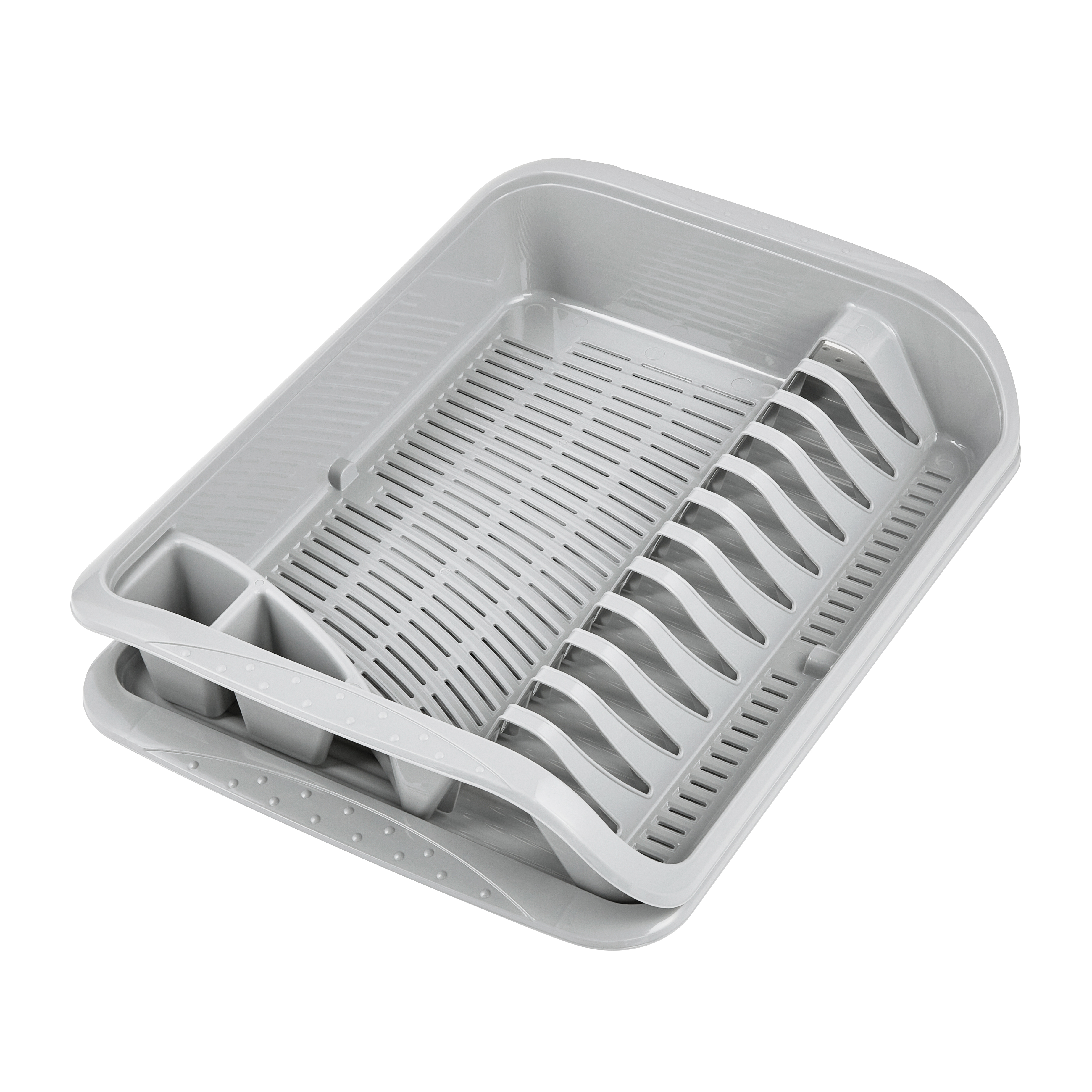 Keeeper Geschirrablaufkorb "Pierre", grau, 29,5 cm