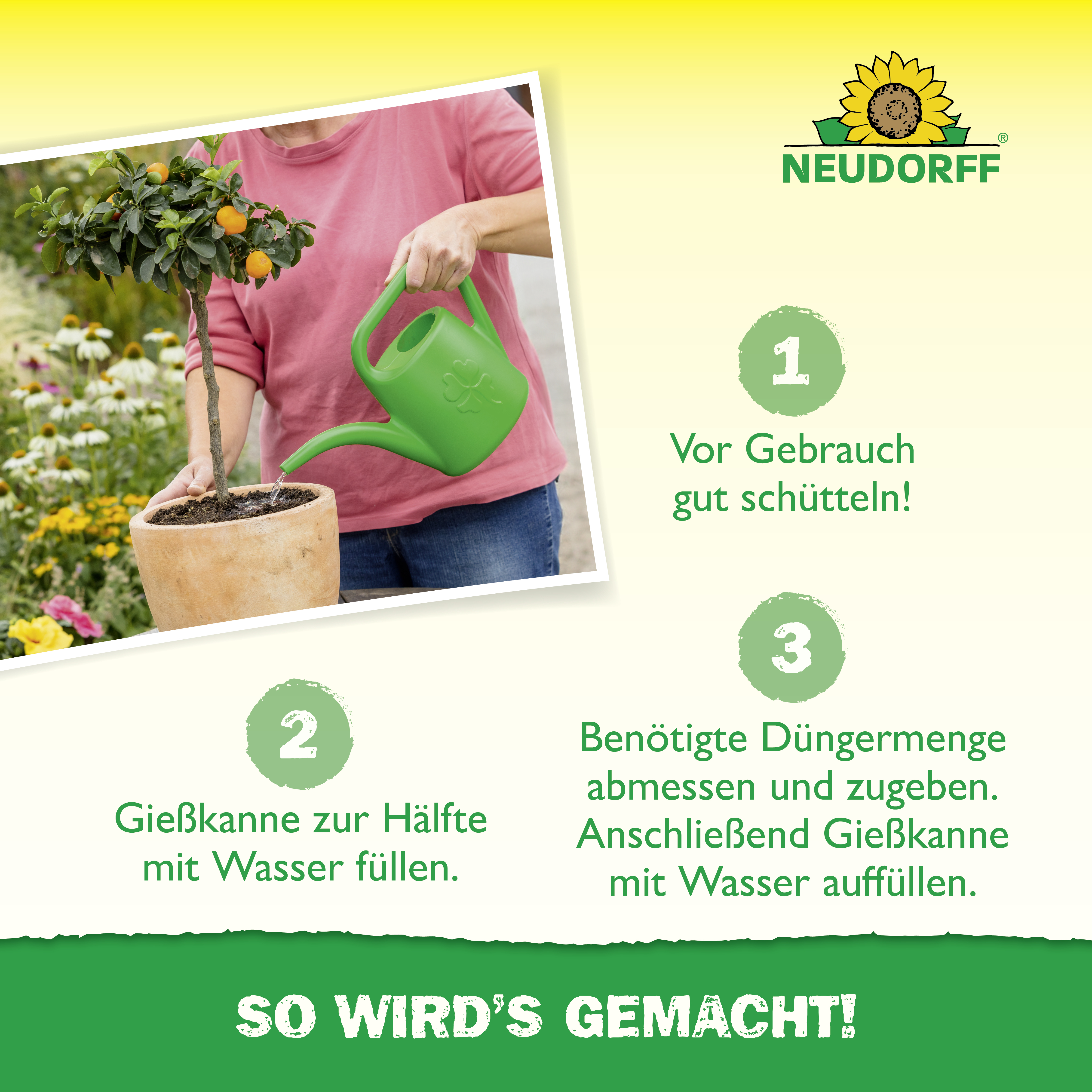 Neudorff Azet Zitrus- & MediterranpflanzenDünger, 750 g