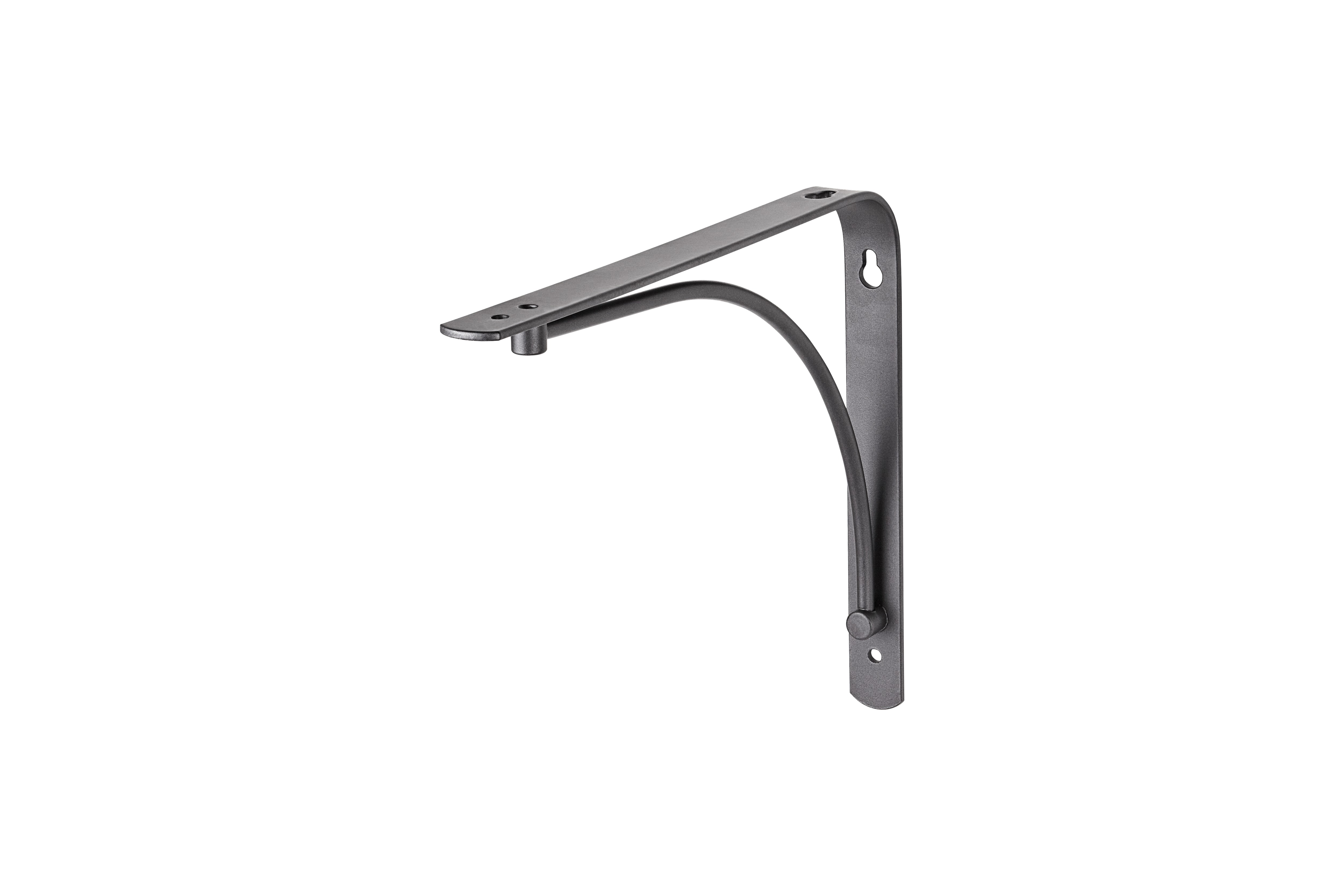 93123-ARCH-anthrazit-230x180mm Dolle Regalträger Arch