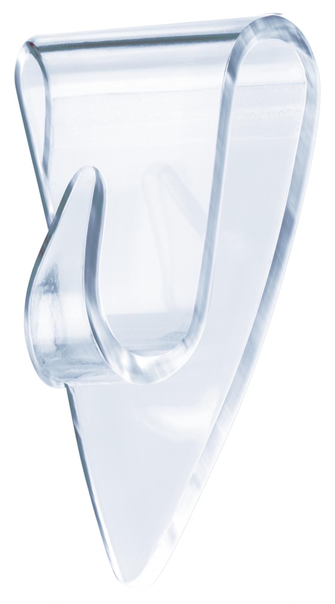 tesa_77734_right_pr tesa Klebehaken, transparent, Glas, 0,2 kg