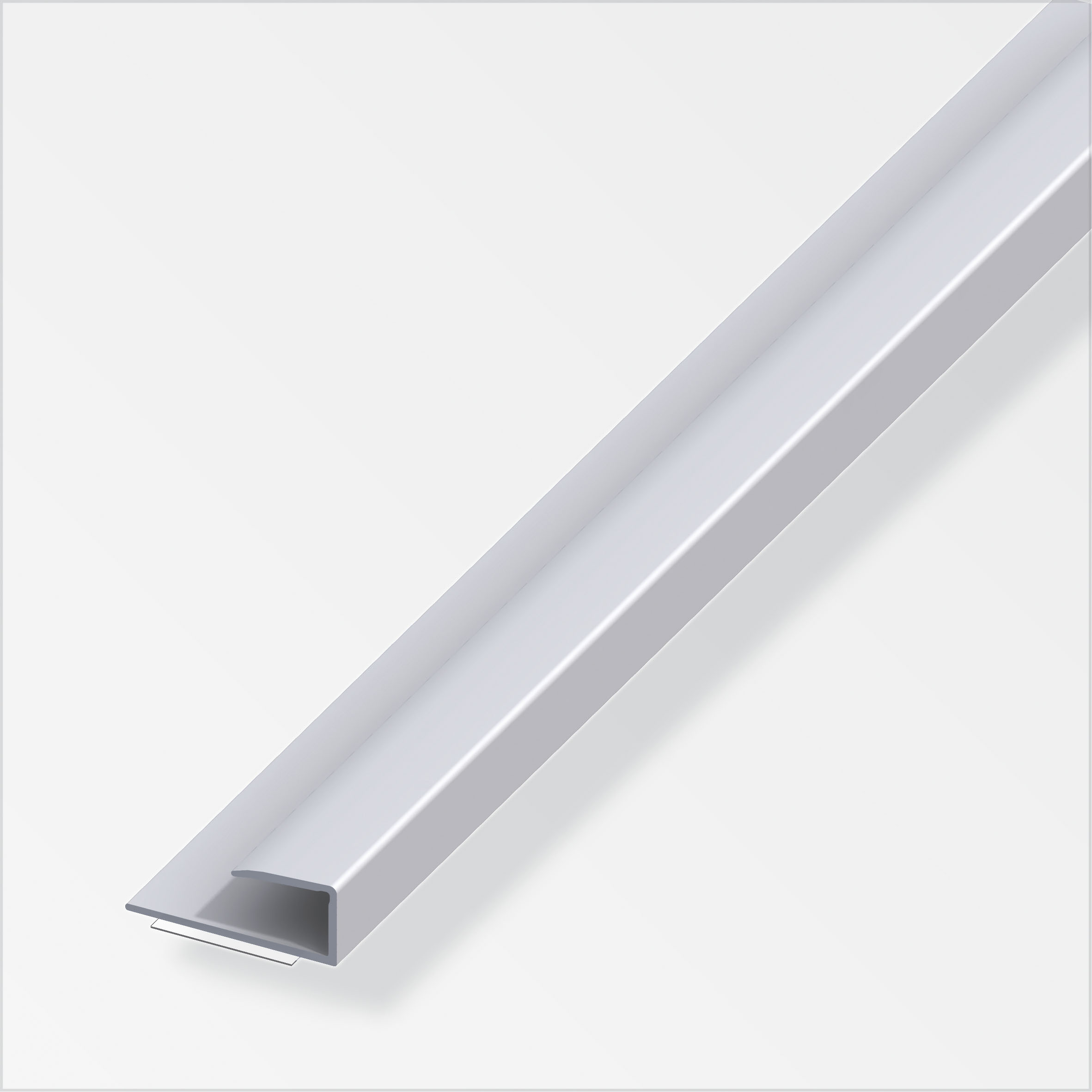 Alfer Einfass-Profil, 15 x 9 mm, silber