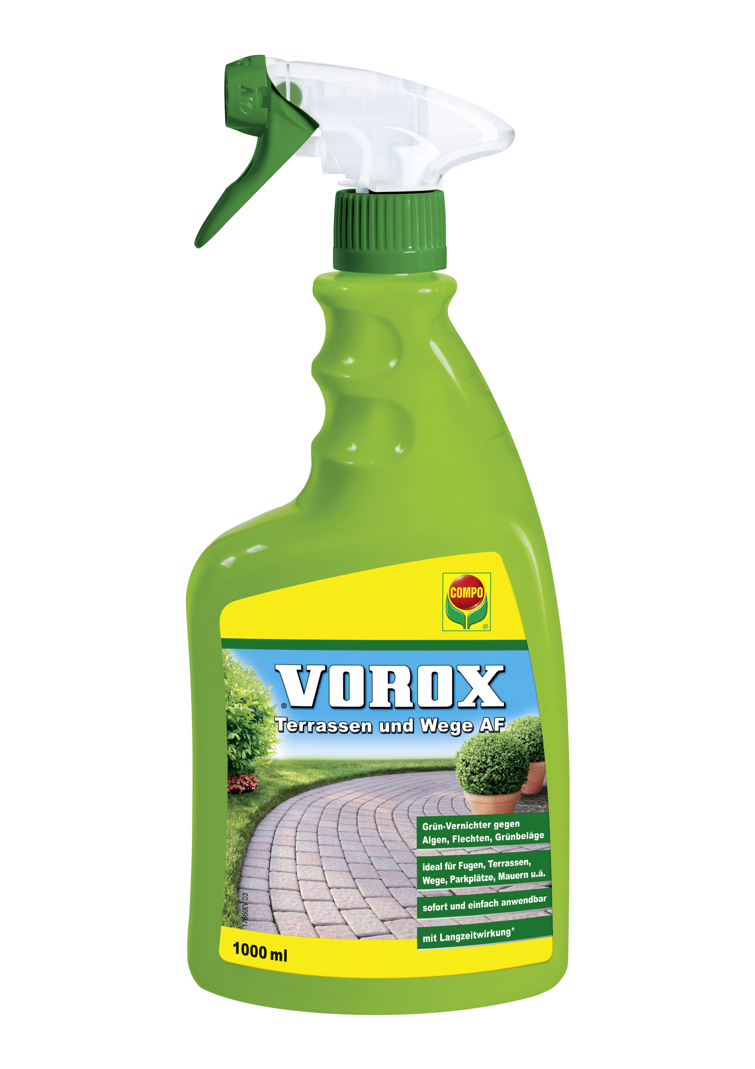 Compo VOROX Terrassen und Wege AF, 1000 ml Compo VOROX Terrassen und Wege AF, 1000 ml