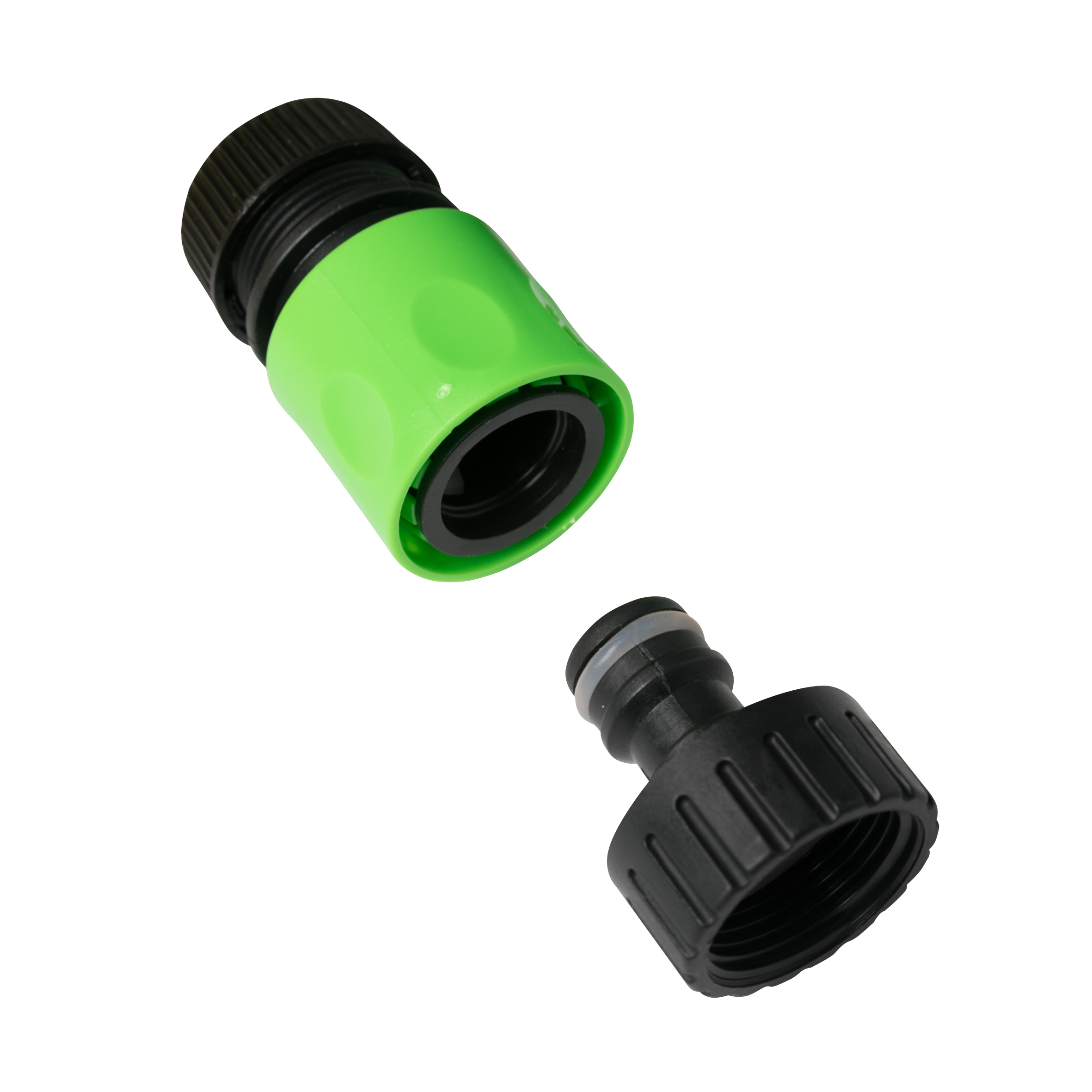 124531-5 Xclou Garden Gewebeschlauch-Set mit Armatur, 13mm 1/2"