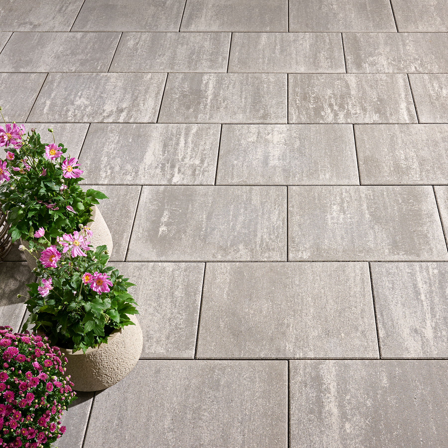 Kann Platte Catania 60 x 40 x 5 cm, grau-alpin