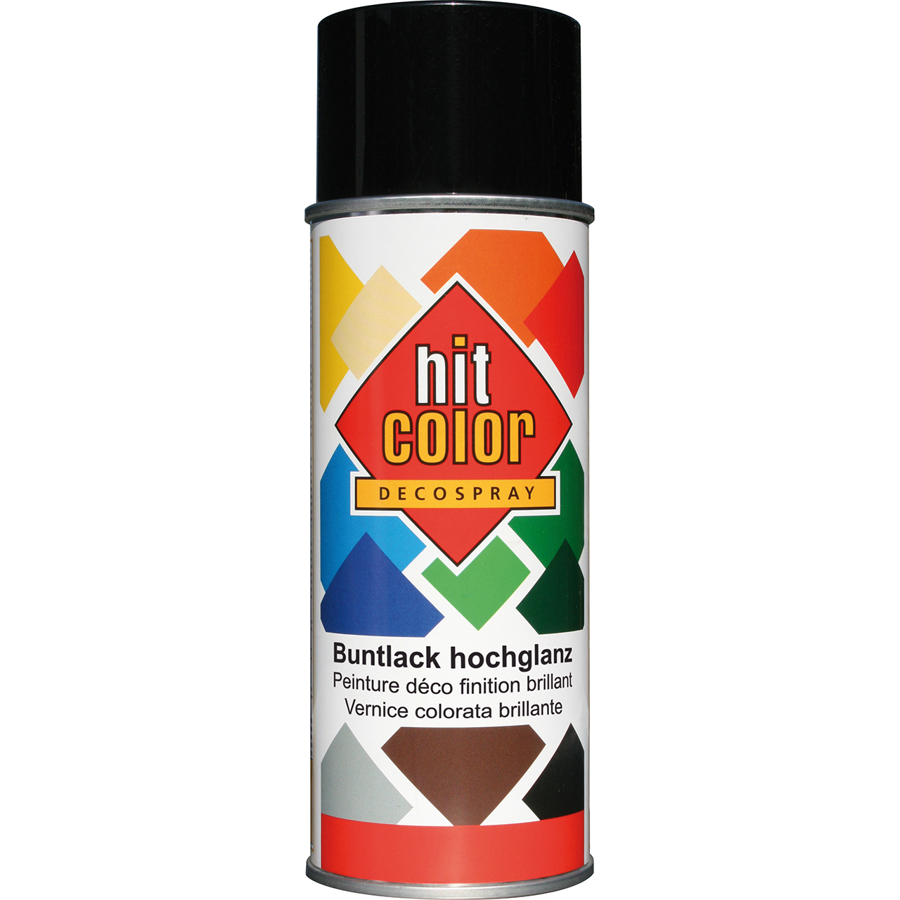 hitcolor tiefschwarz hochglänzend RAL 9005 400ml