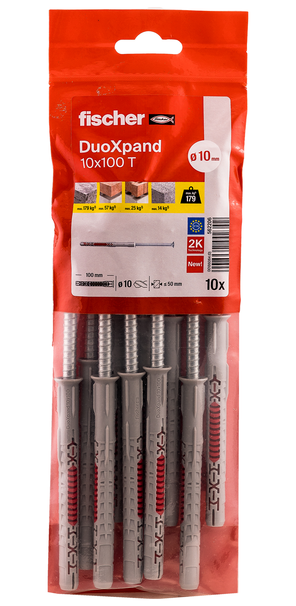fischer DuoXpand 10x100 T B (10) fischer DuoXpand 10x100 T B (10)