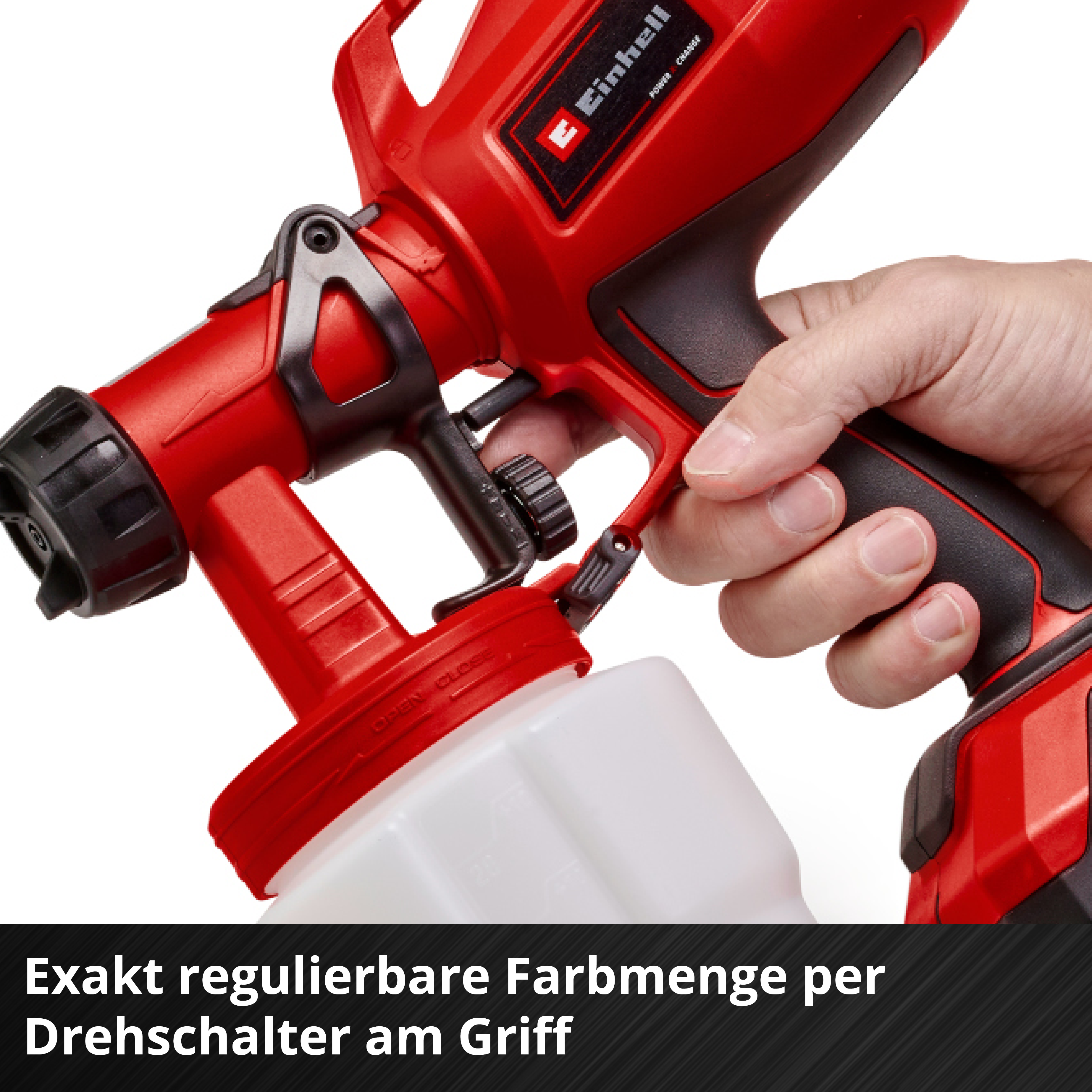 Einhell Akku-Farbsprühsystem TC-SY 18/60 Li-Solo
