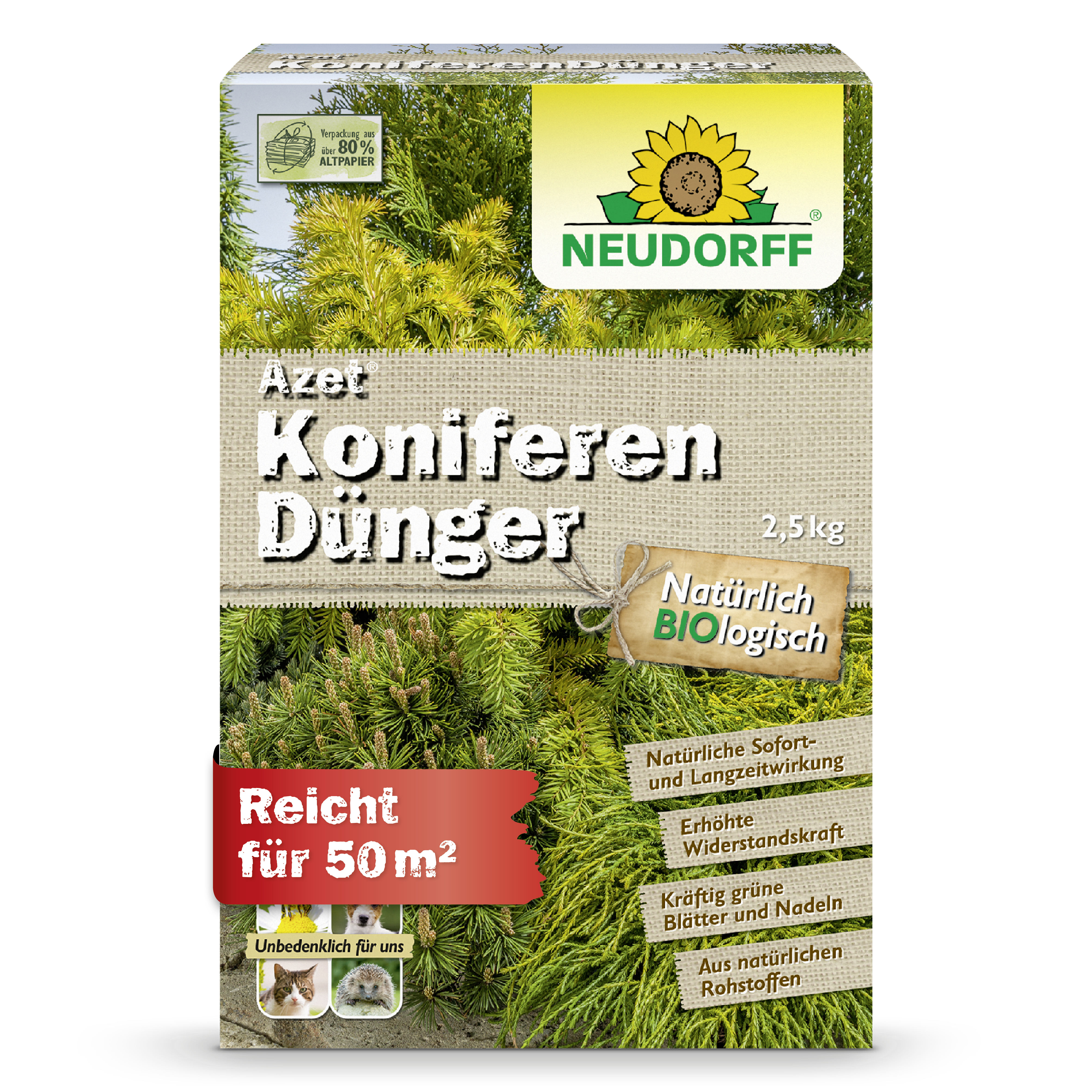 Neudorff Azet KoniferenDünger, 2,5 kg