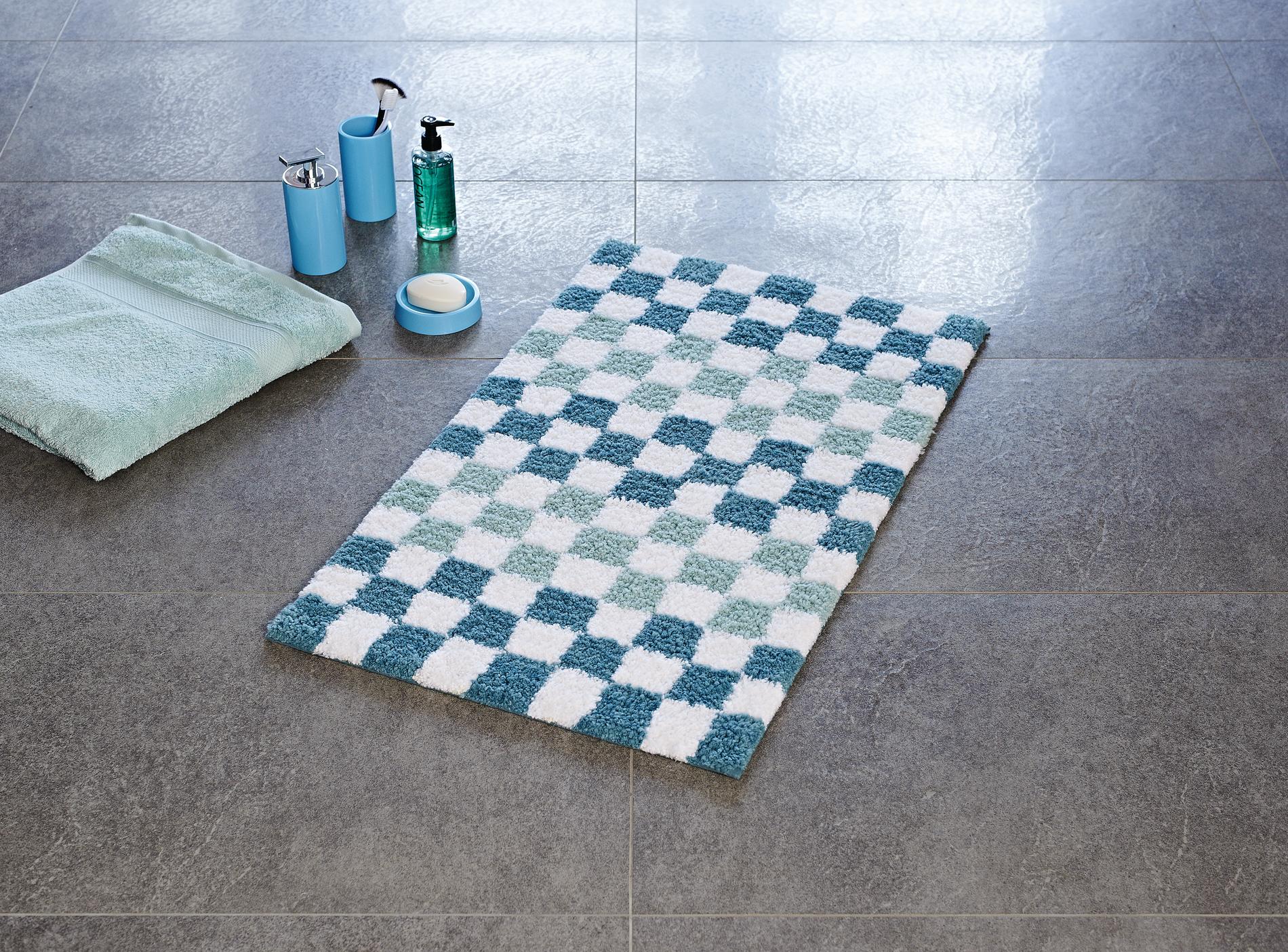 383322-2   TEPPICH 55X85 CM GRAND PRIX AQUA