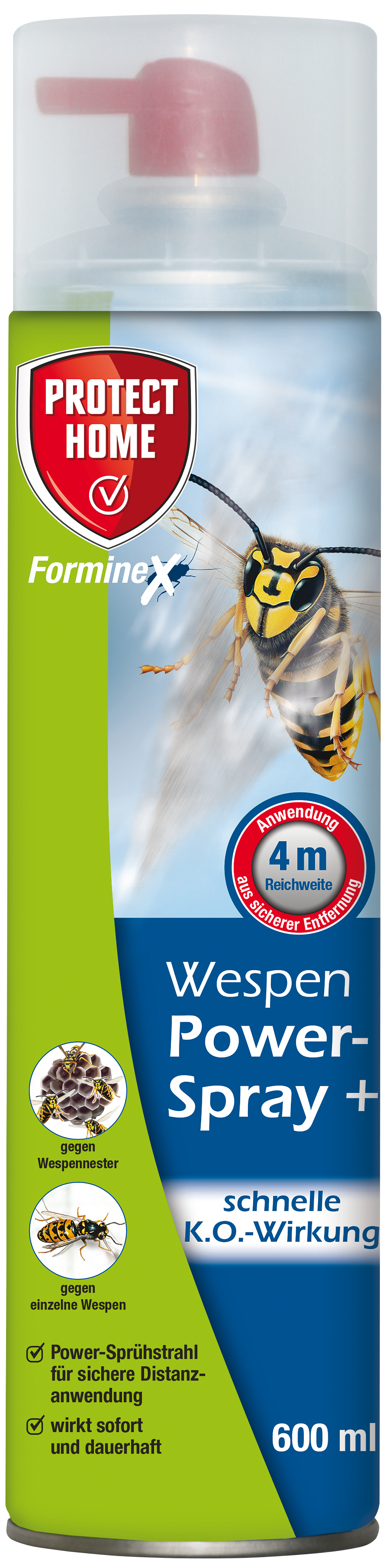 490466 Protect Home FormineX Wespenschaum + 600 ml