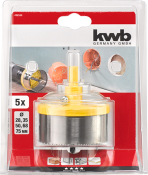 498500-300 Kwb Lochsäge, 5-tlg.