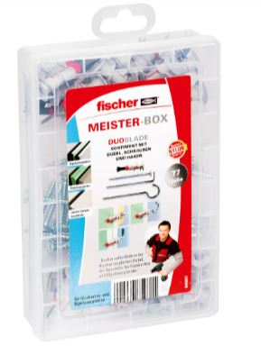 fischer Meisterbox - DuoBlade (77 Teile)
