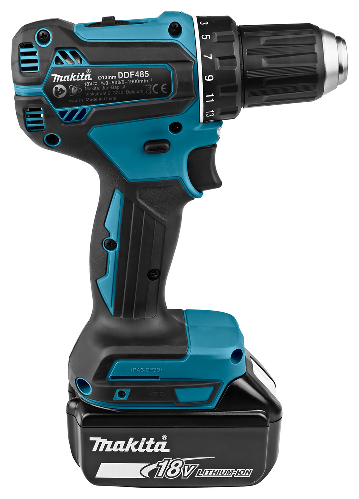 Makita Akku-Bohrschrauber DDF485, 18V (Ohne Akku, ohne Ladegerät) Makita Akku-Bohrschrauber DDF485, 18V (Ohne Akku, ohne Ladegerät)