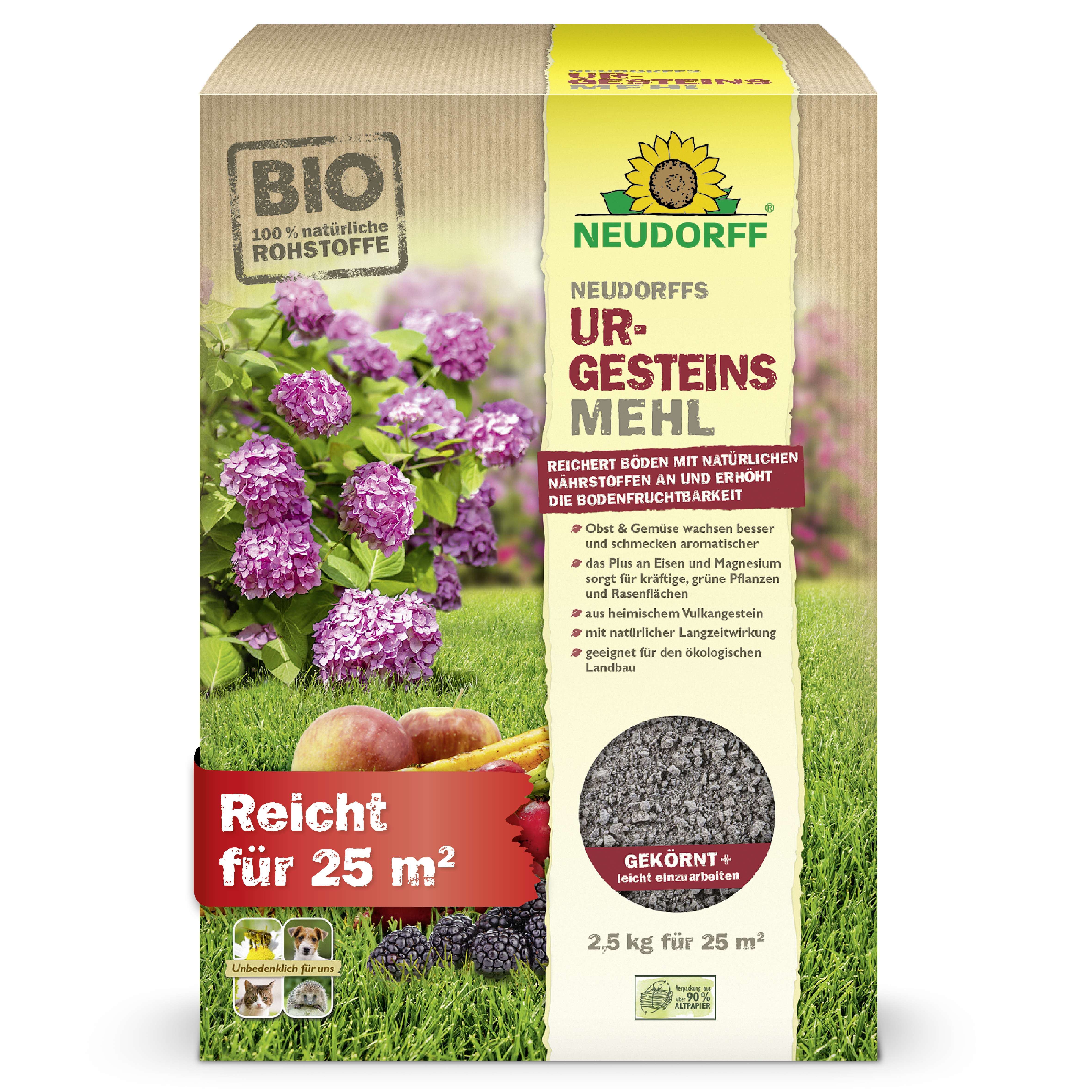 Neudorff UrgesteinsMehl, 2,5 kg