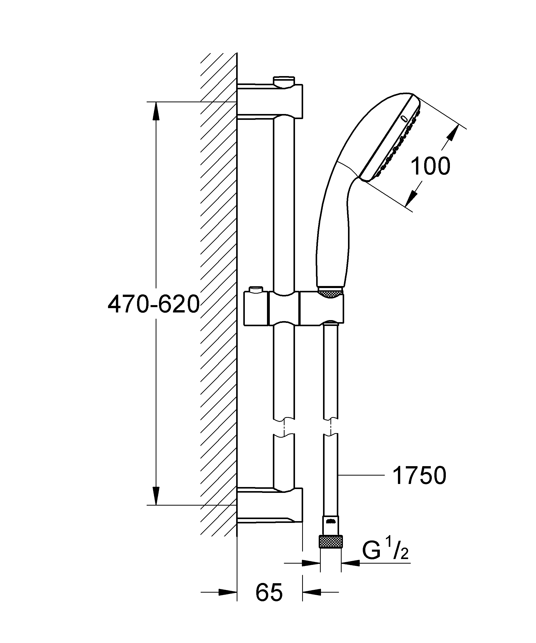 Grohe Vitalio Start 100