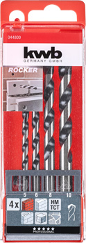 044800-300 Kwb Beton- und Steinbohrersatz, 4-tlg.