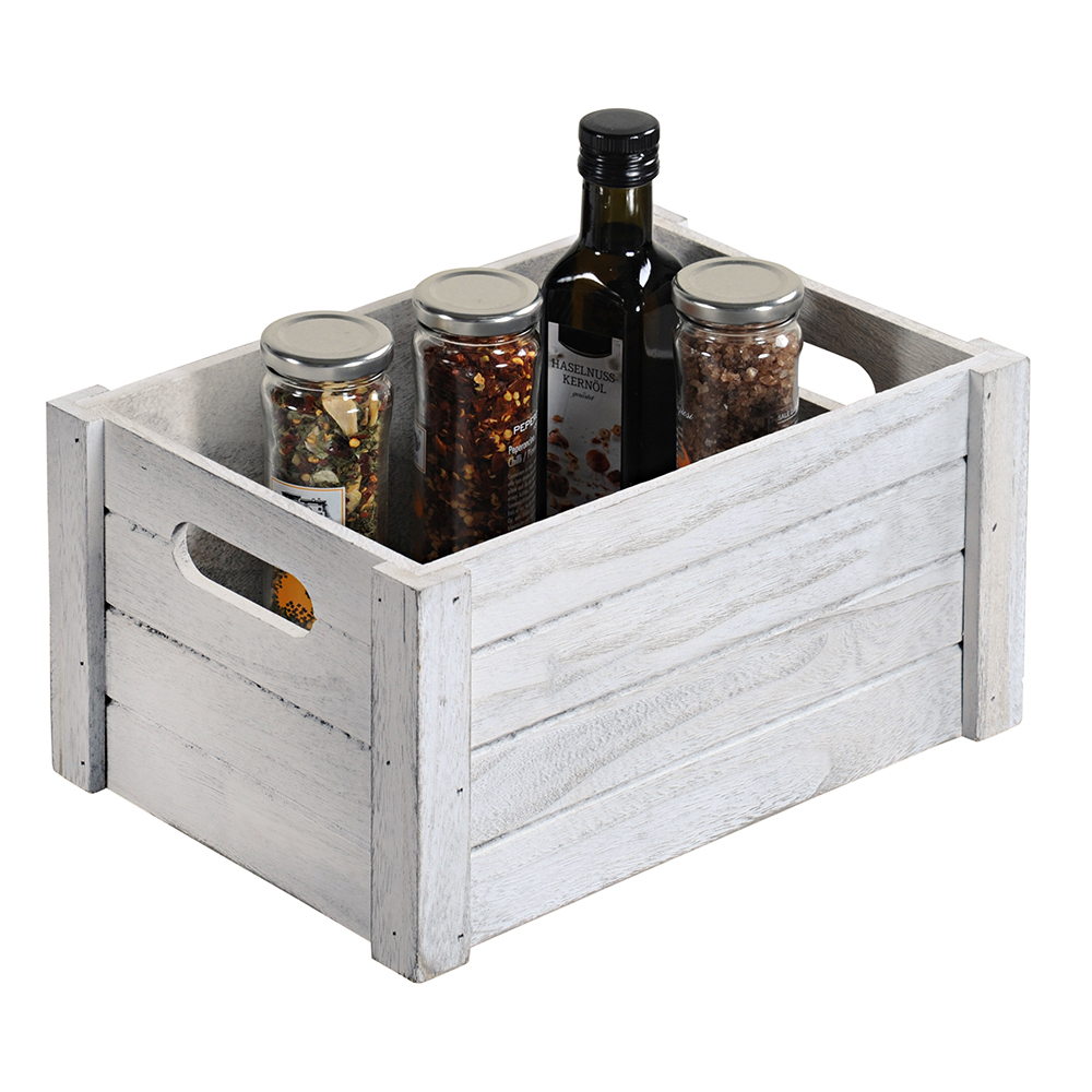 Kesper Aufbewahrungsbox, weißt gekält, Pappel, FSC, H 16 x B 30,5 x T 20,5 cm Kesper Aufbewahrungsbox, weißt gekält, Pappel, FSC, H 16 x B 30,5 x T 20,5 cm