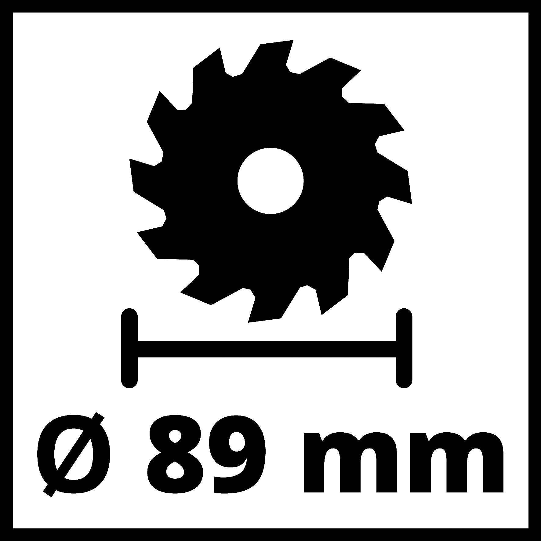 Einhell Akku-Mini-Handkreissäge TE-CS 18/89 Li - Solo