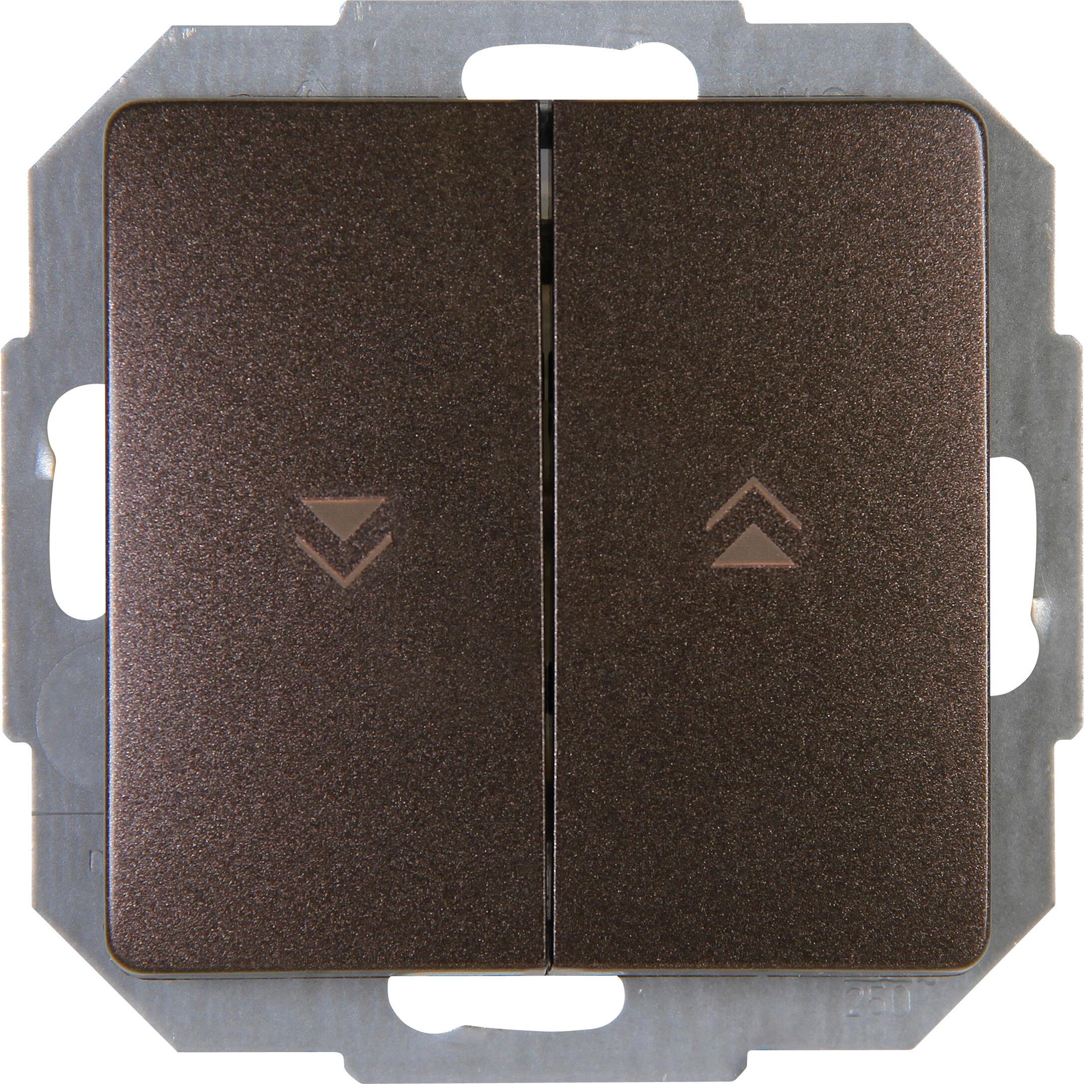 Kopp PARIS Jalousieschalter, palisander Kopp PARIS Jalousieschalter, palisander