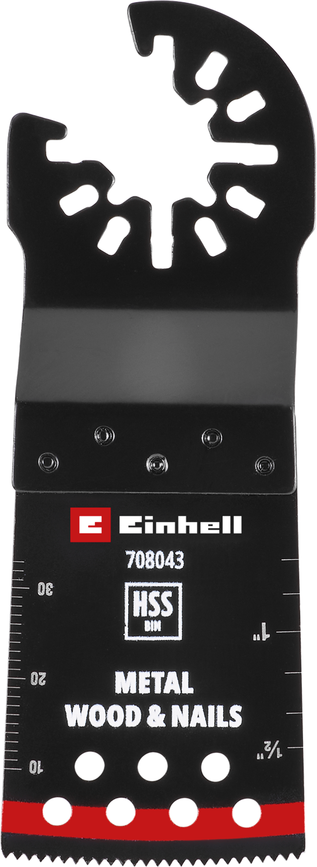 Einhell HSS-BiM-Tauchsägeblatt mit Universalaufnahme, curved, 34 x 40 mm