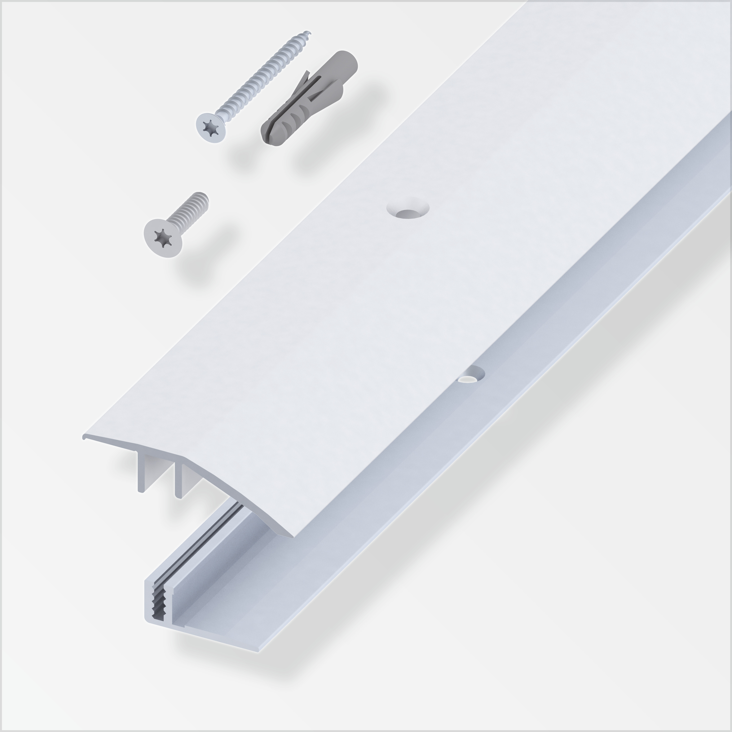 100088_Niveauausgleichs-Profil Alfer Optifloor Niveauausgleich-Profil 45 mm, silber
