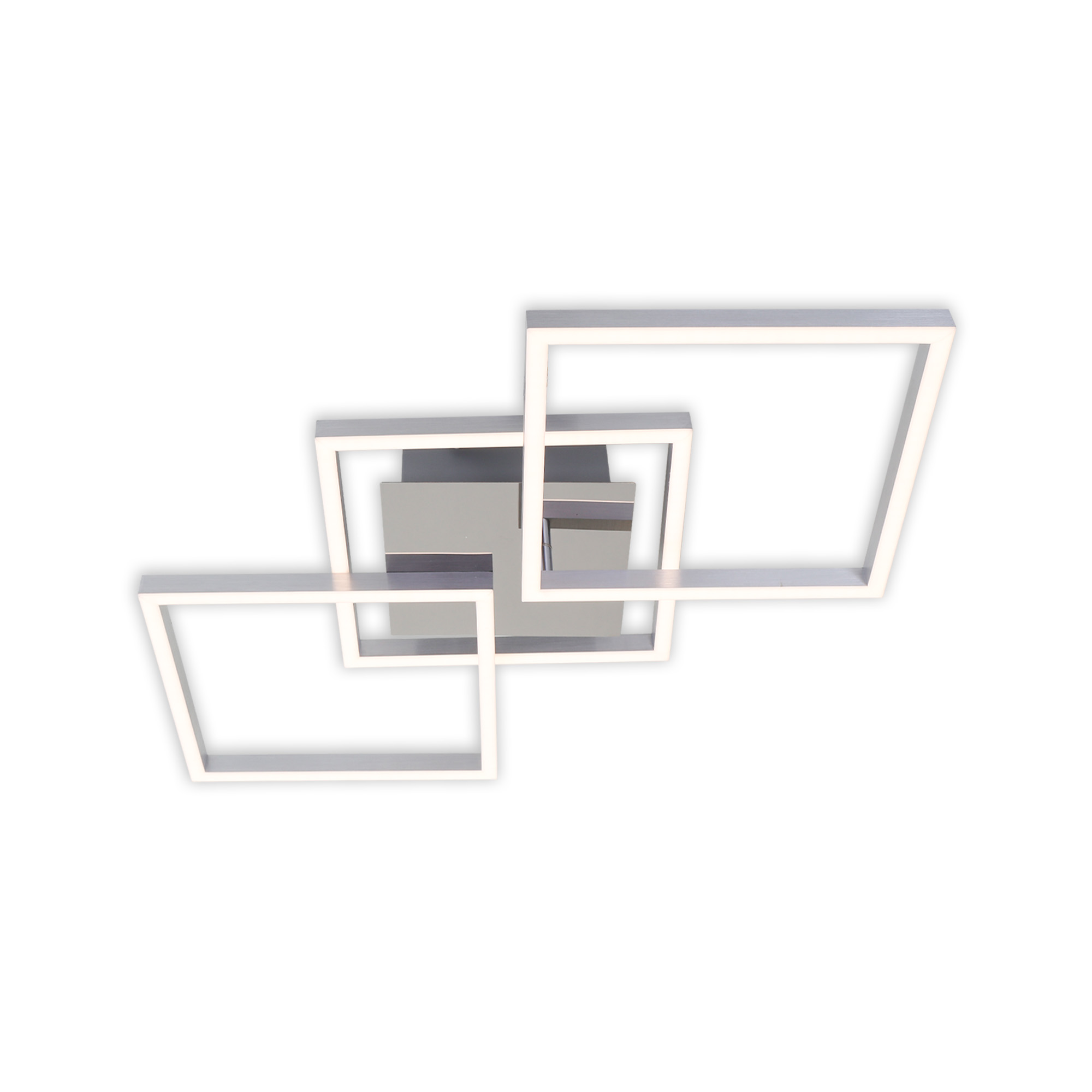 Briloner LED Deckenleuchte, 76,3 cm, alu-chrom Briloner LED Deckenleuchte, 76,3 cm, alu-chrom