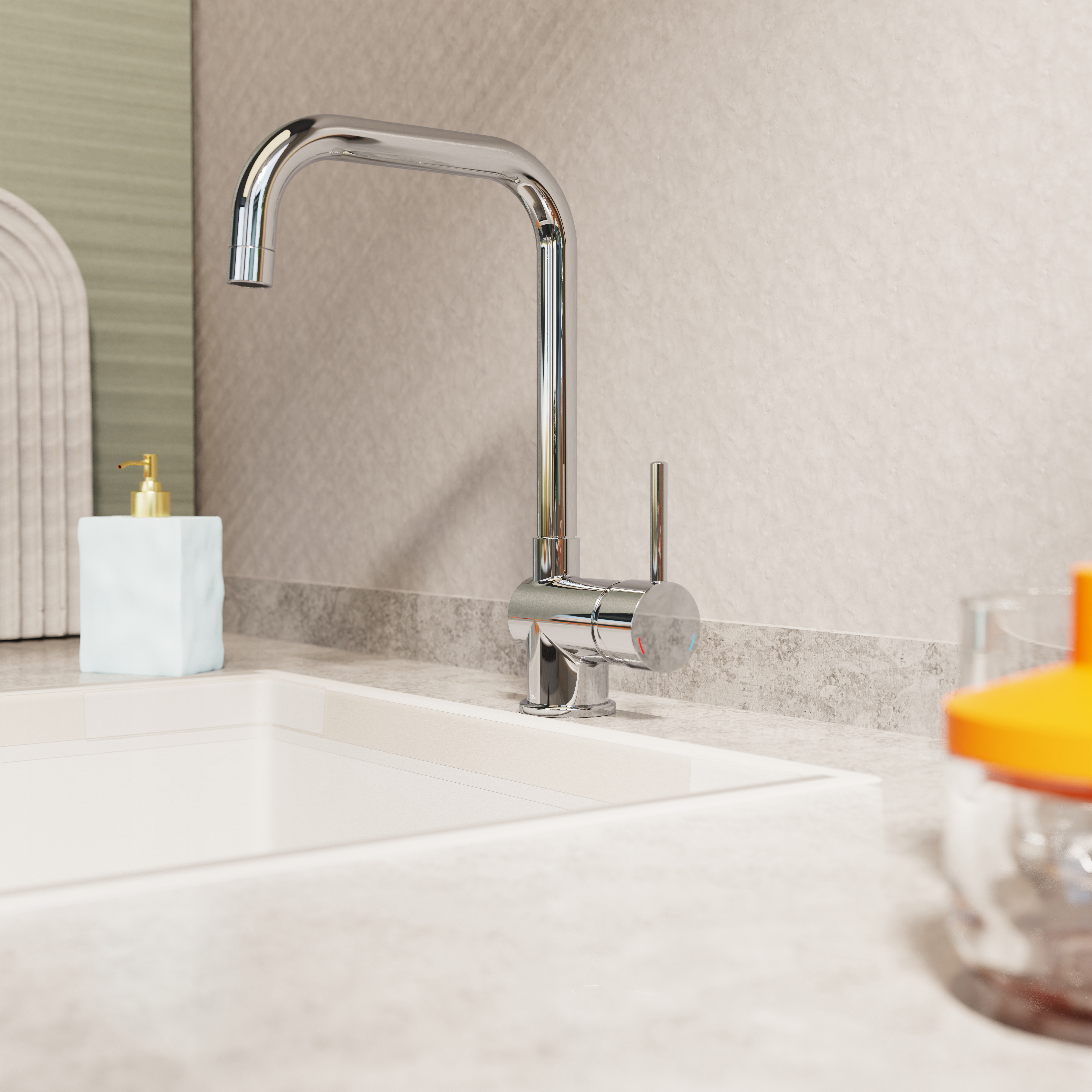 Schütte Spültischarmatur Futura, Chrom Schütte Spültischarmatur Futura, Chrom